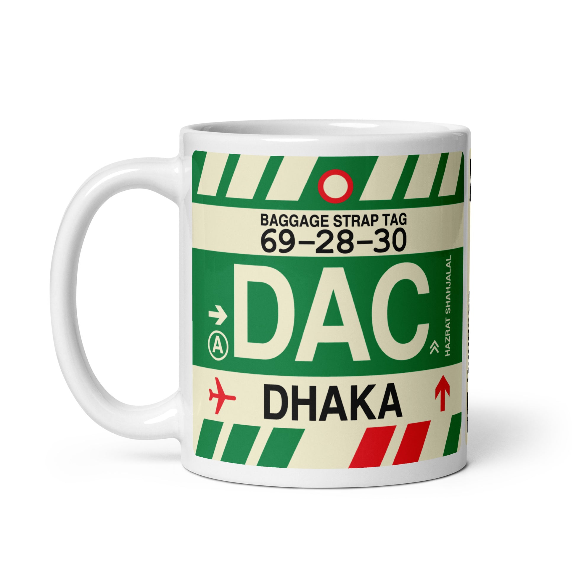 Travel Gift Coffee Mug • DAC Dhaka Souvenir • YHM Designs - Image 02