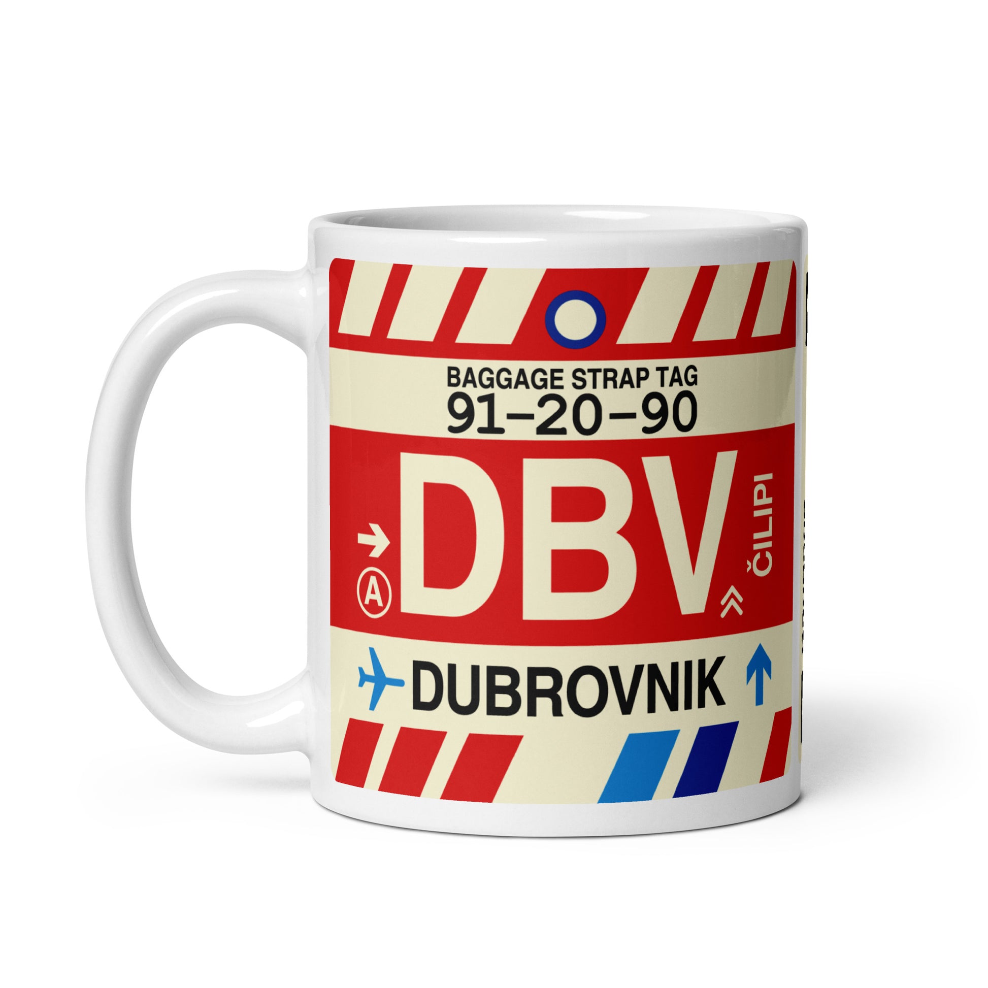 Travel Gift Coffee Mug • DBV Dubrovnik Souvenir • YHM Designs - Image 02