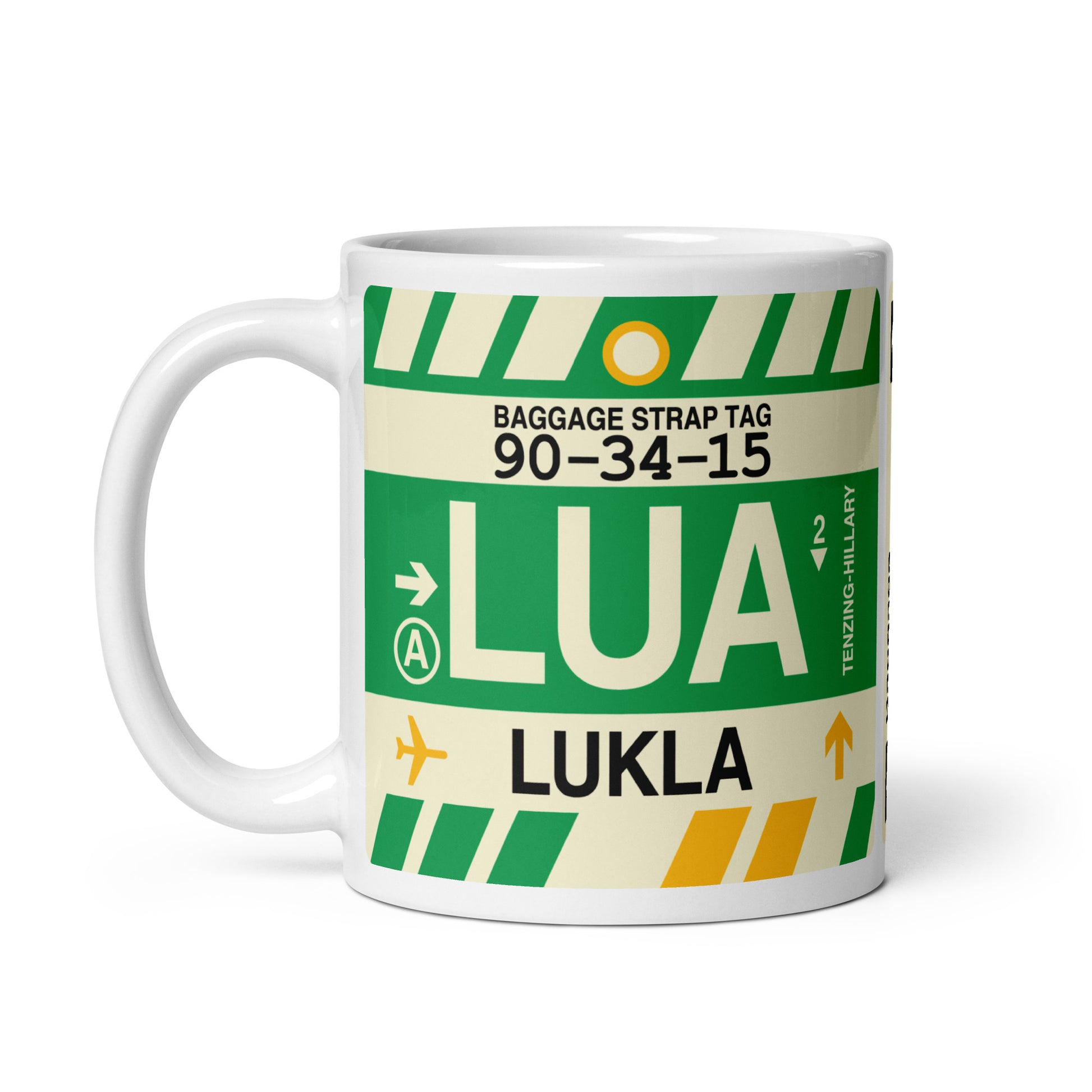Travel Gift Coffee Mug • LUA Lukla Souvenir • YHM Designs - Image 02