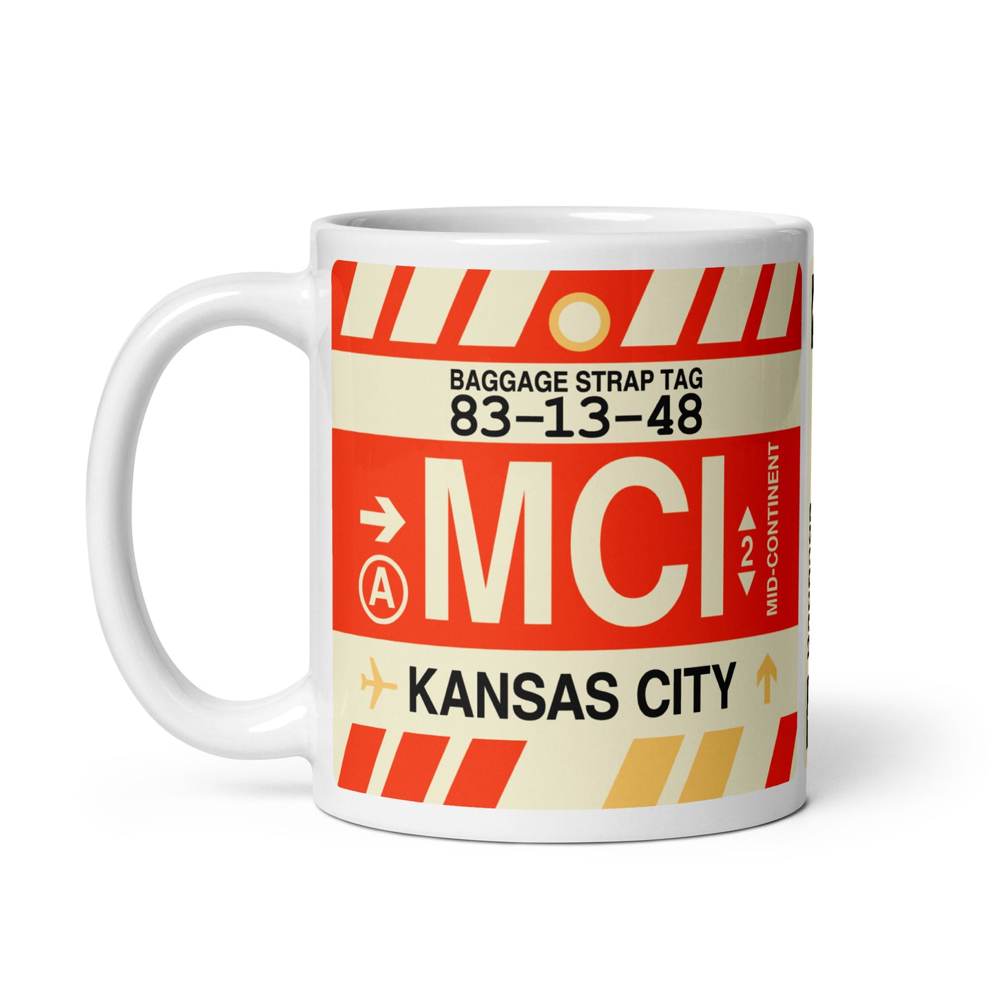 Travel Gift Coffee Mug • MCI Kansas City • YHM Designs - Image 02