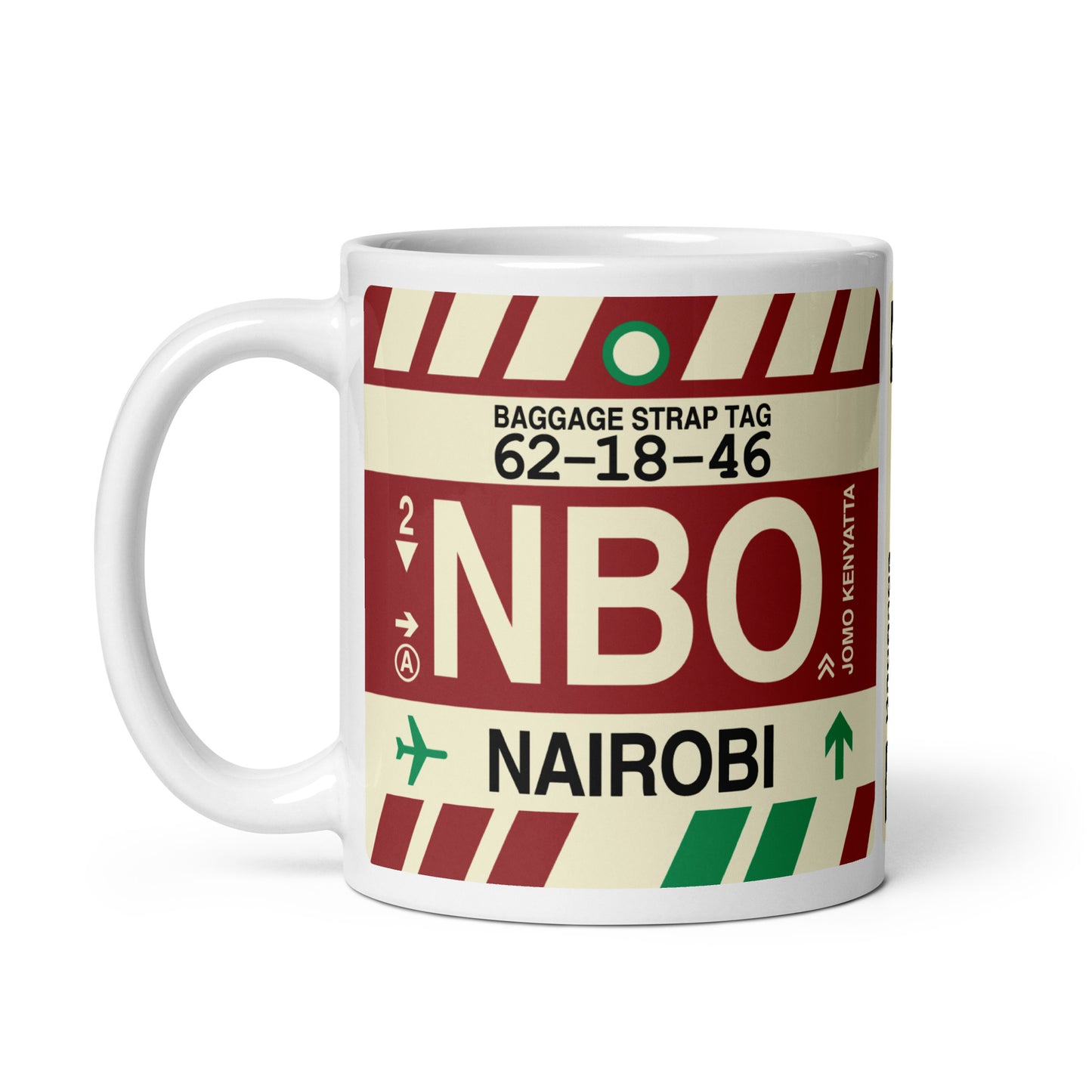 Travel Gift Coffee Mug • NBO Nairobi • YHM Designs - Image 02
