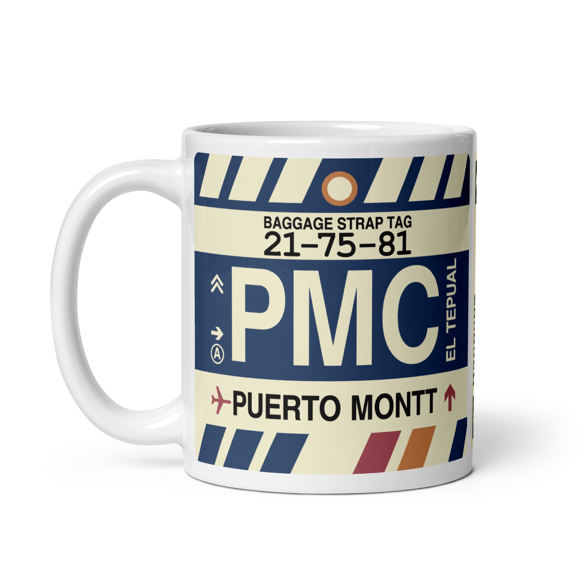 Travel Gift Coffee Mug • PMC Puerto Montt • YHM Designs - Image 02