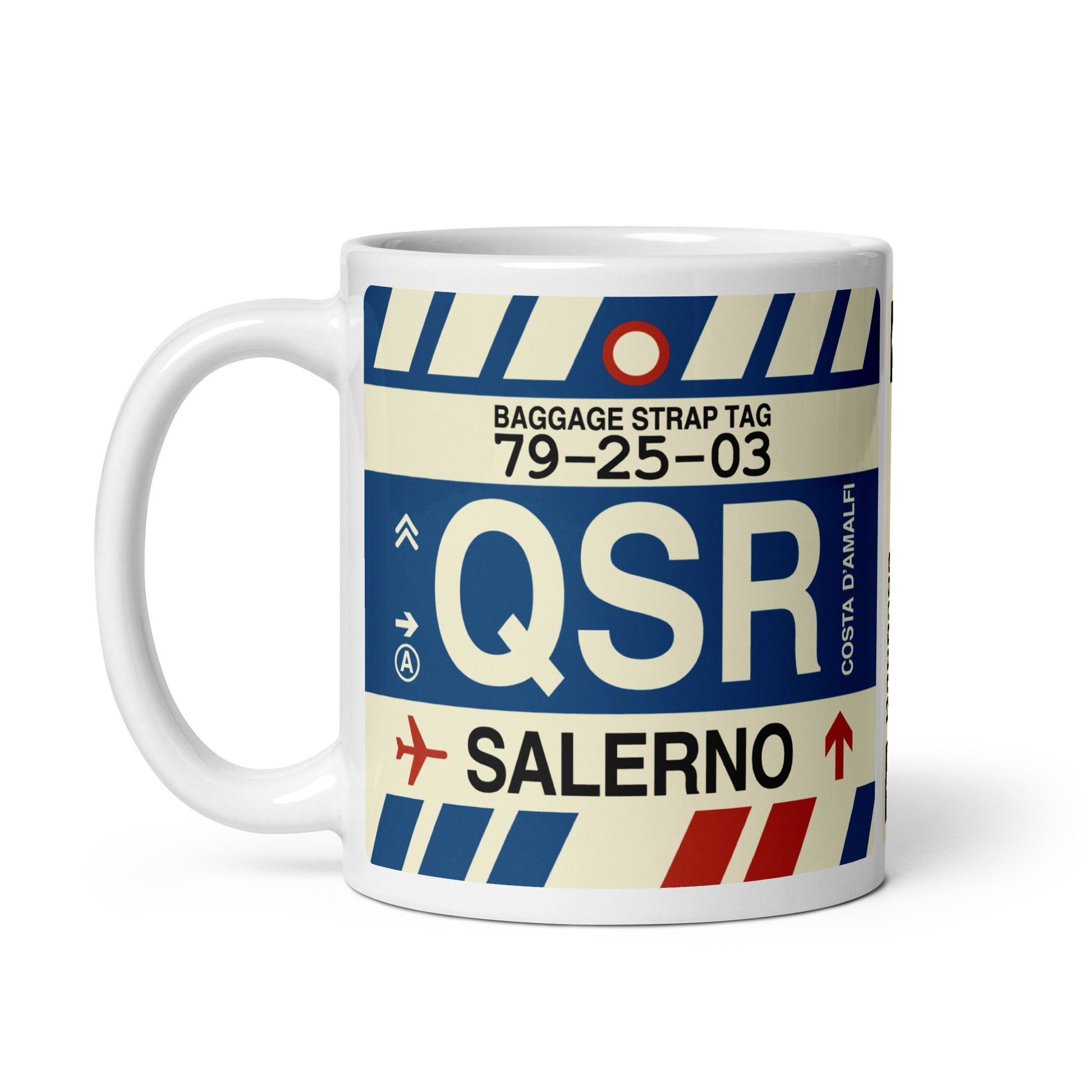 Travel Gift Coffee Mug • QSR Salerno • YHM Designs - Image 02