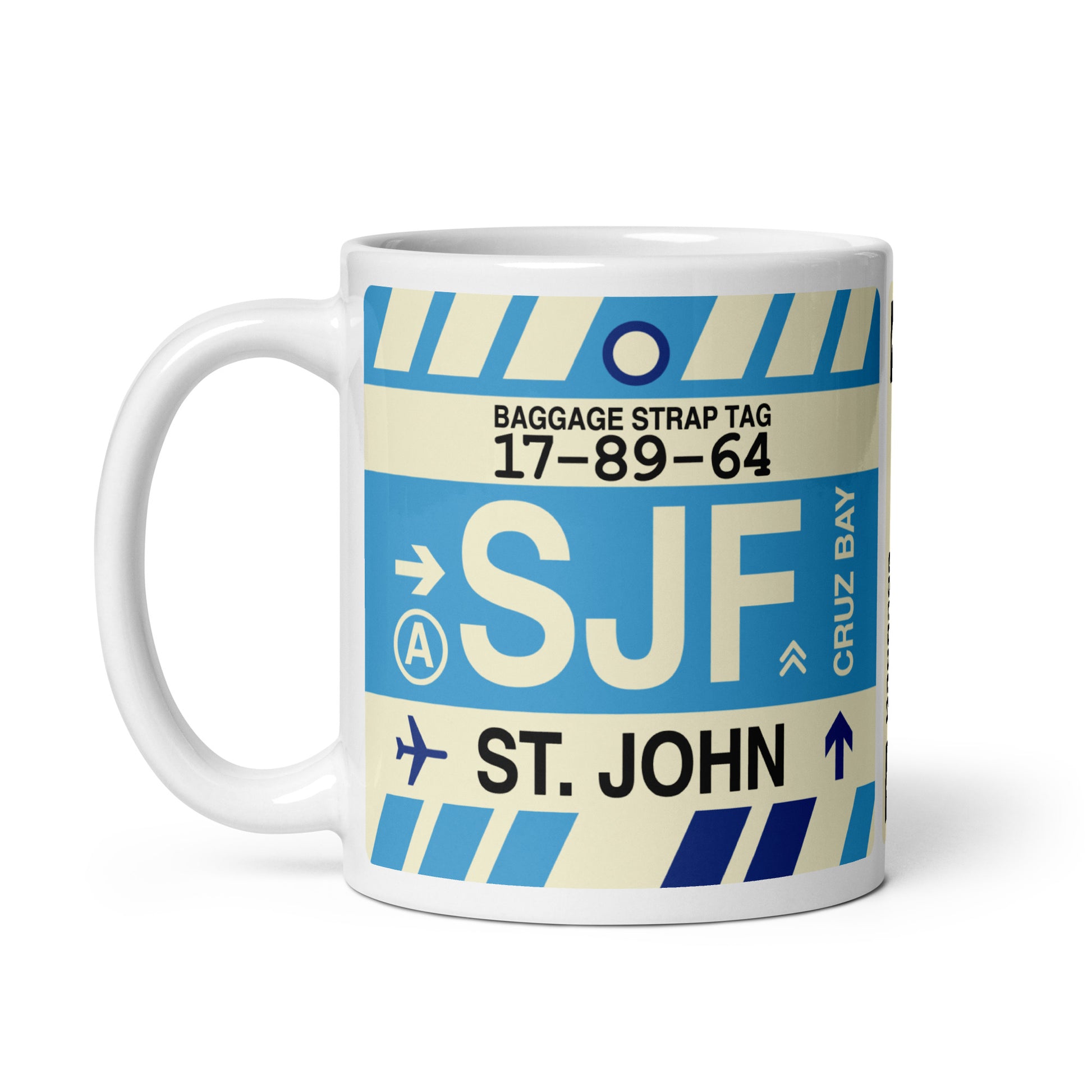 Travel Gift Coffee Mug • SJF St. John Souvenir • YHM Designs - Image 02