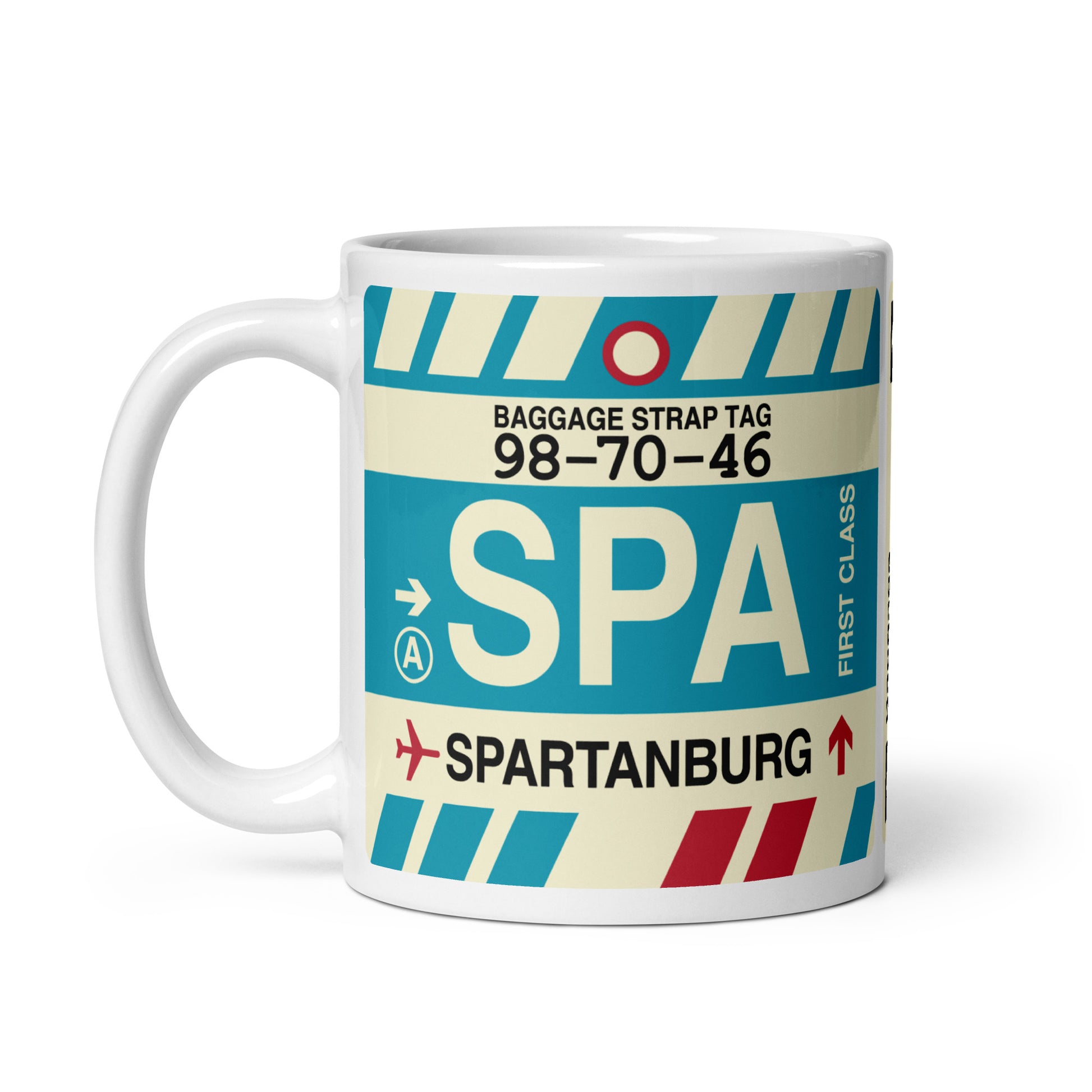 Travel Gift Coffee Mug • SPA Spartanburg • YHM Designs - Image 02