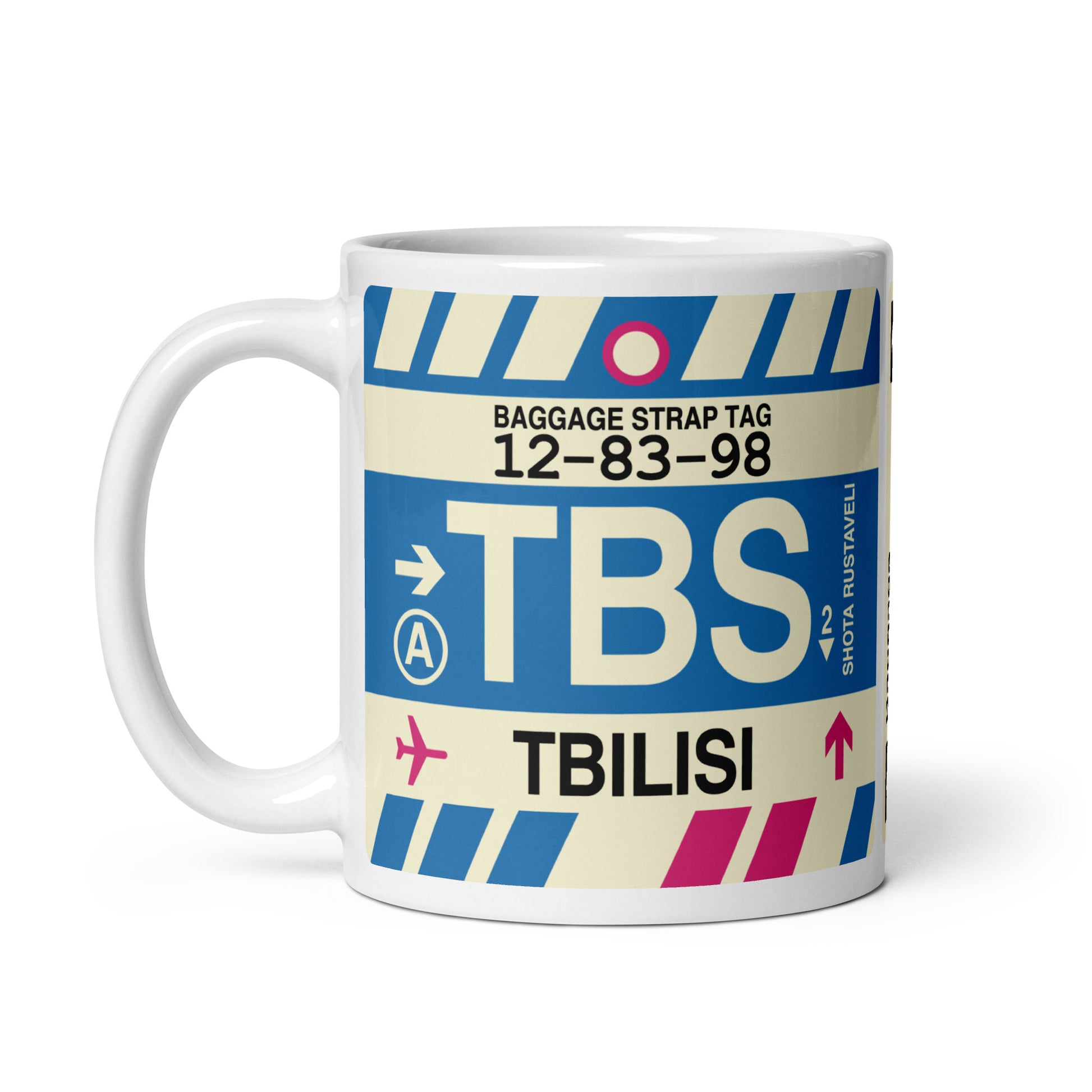 Travel Gift Coffee Mug • TBS Tbilisi Souvenir • YHM Designs - Image 02