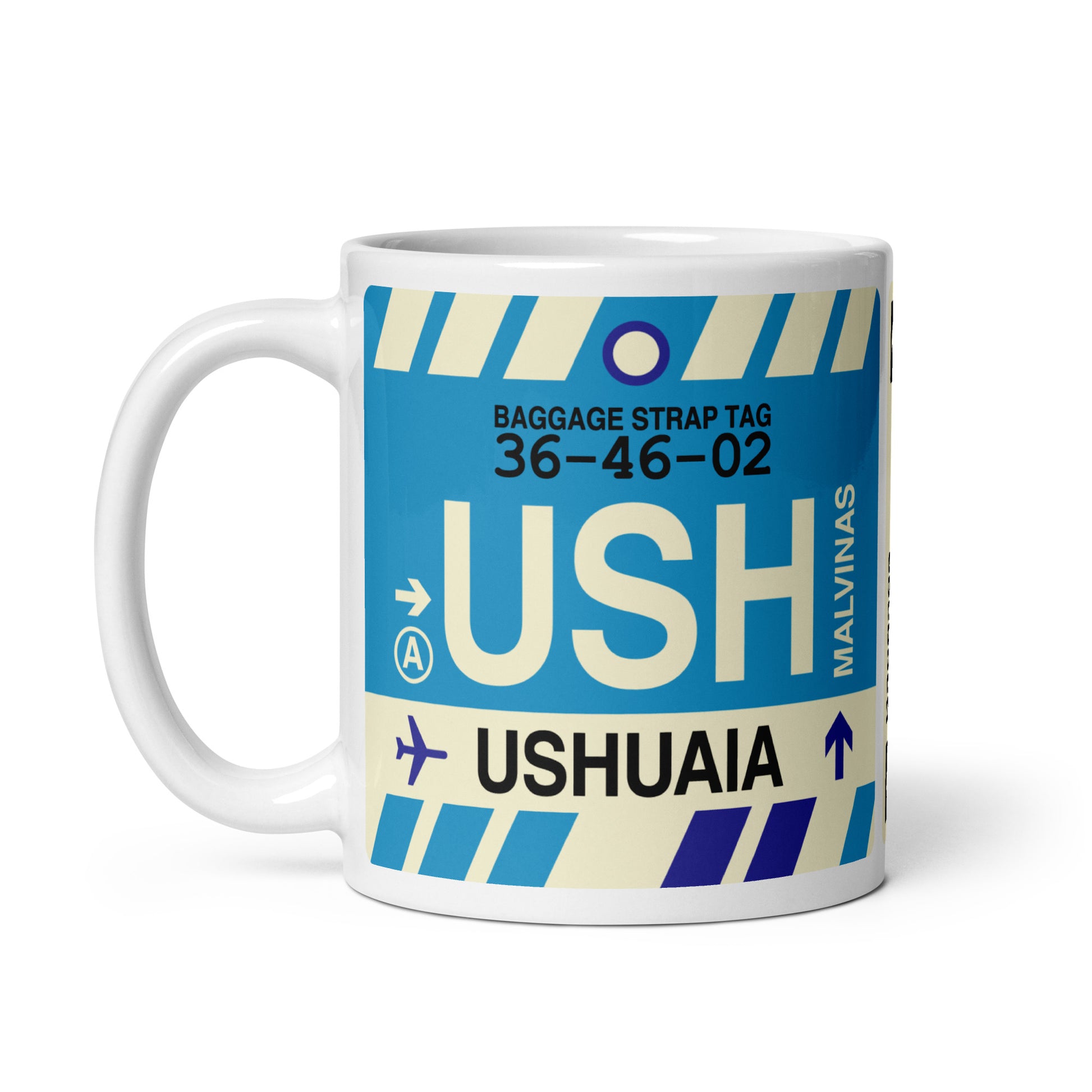 Travel Gift Coffee Mug • USH Ushuaia • YHM Designs - Image 02