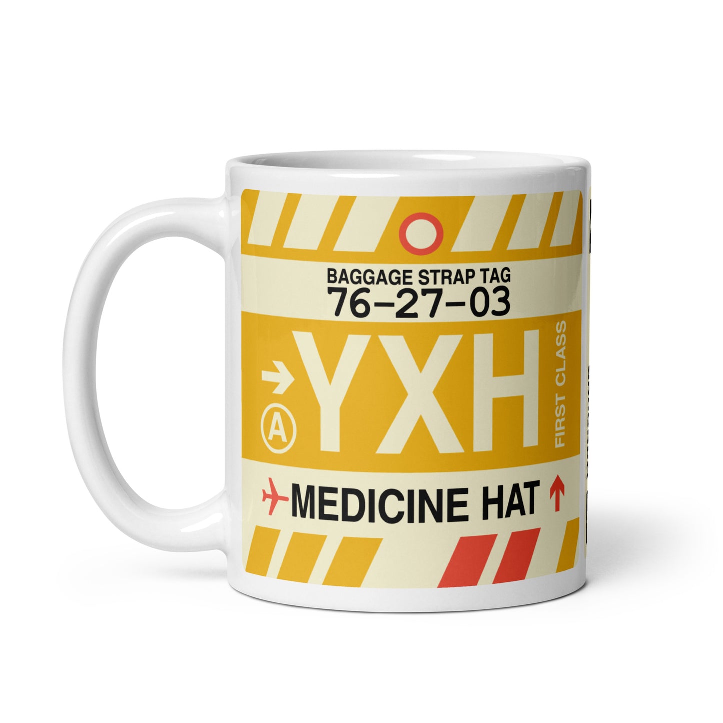 Travel Gift Coffee Mug • YXH Medicine Hat • YHM Designs - Image 02