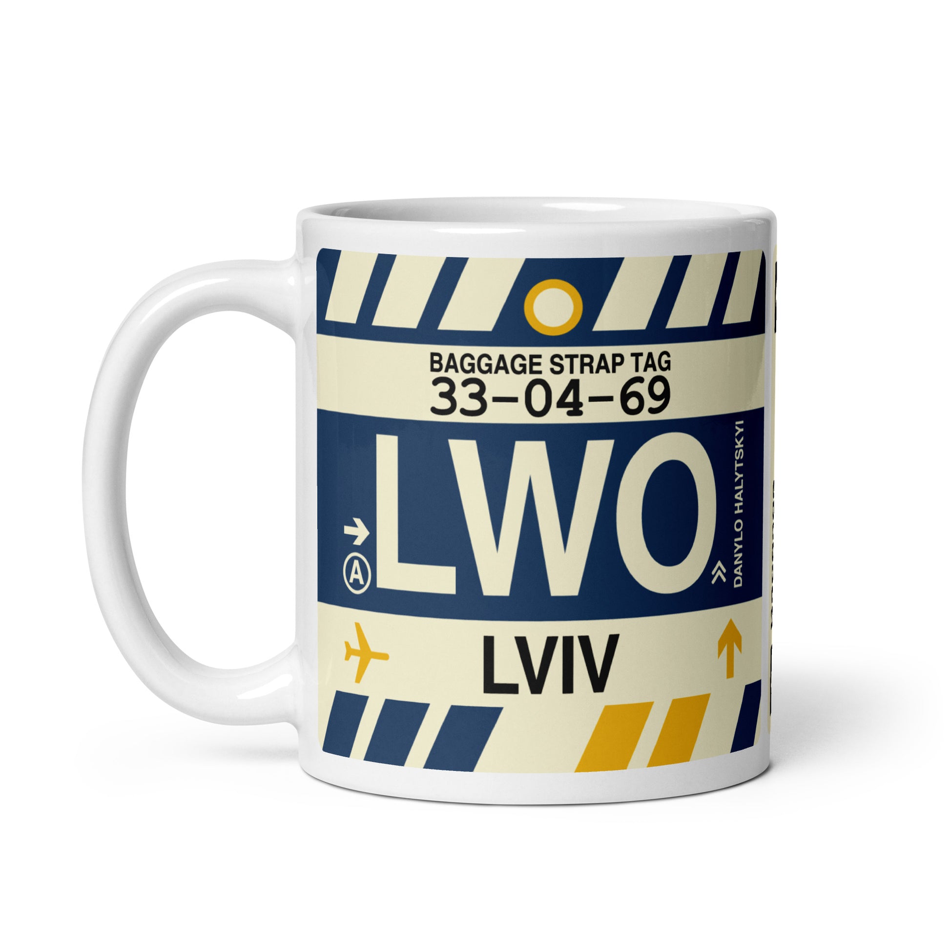 Travel Gift Coffee Mug • LWO Lviv • YHM Designs - Image 02
