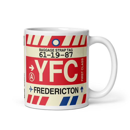 Travel-Themed Coffee Mug • YFC Fredericton • YHM Designs - Image 01