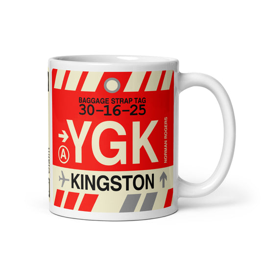 Travel Gift Coffee Mug • YGK Kingston • YHM Designs - Image 01