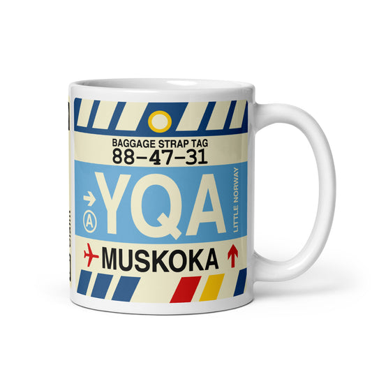 Travel Gift Coffee Mug • YQA Muskoka • YHM Designs - Image 01