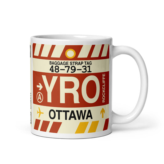 Travel Gift Coffee Mug • YRO Ottawa • YHM Designs - Image 01