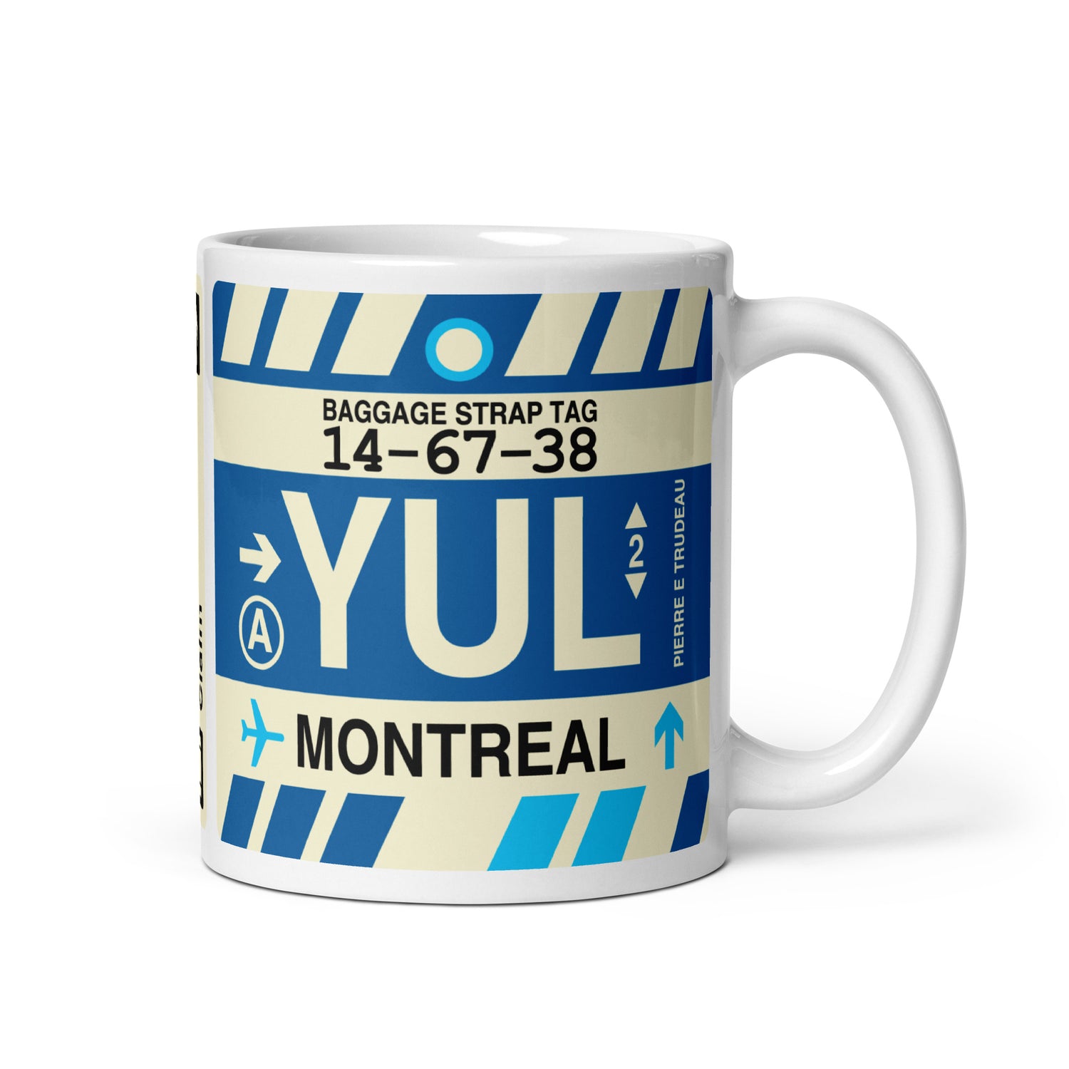 Montreal Quebec Coffee Mugs and Water Bottles • YUL Airport Code