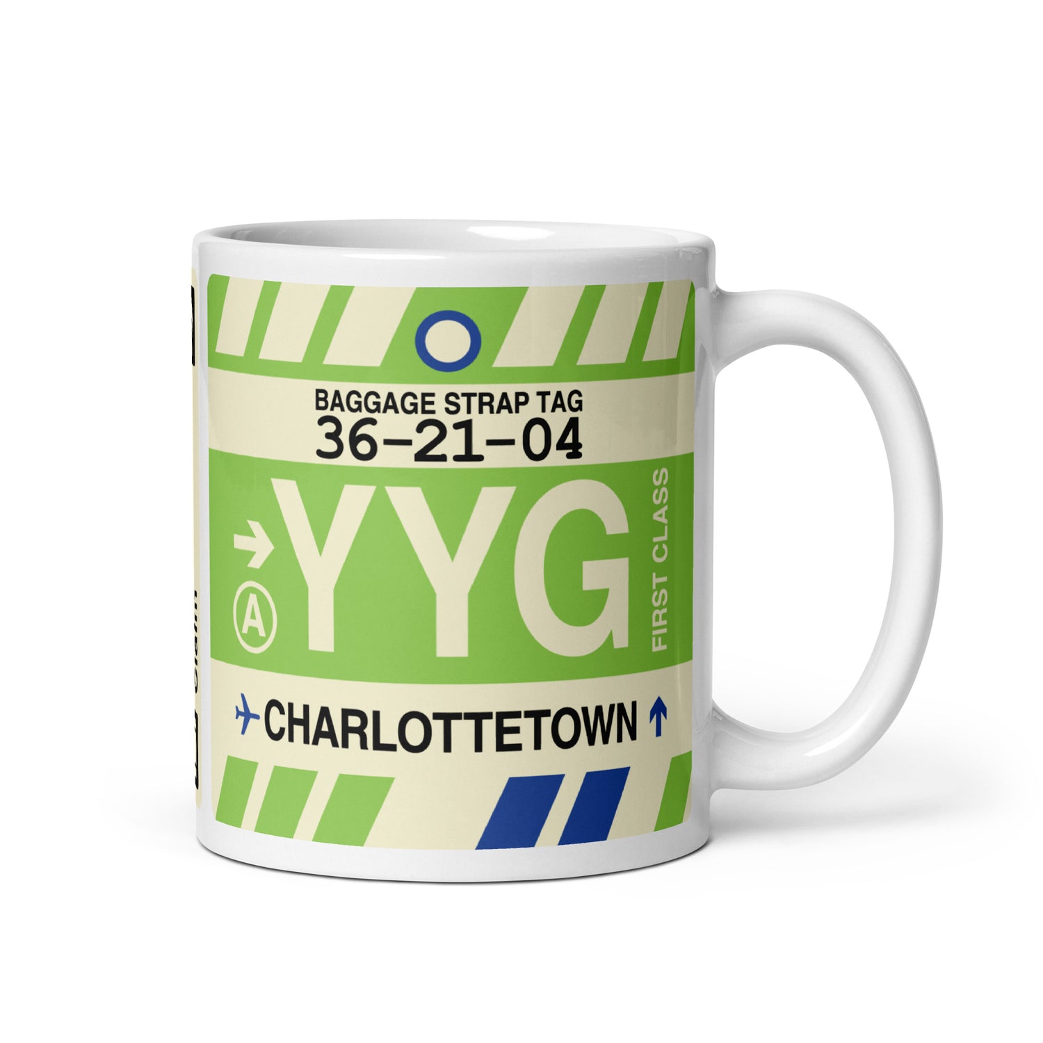 Charlottetown Prince Edward Island Coffee Mugs and Water Bottles • YYG Airport Code