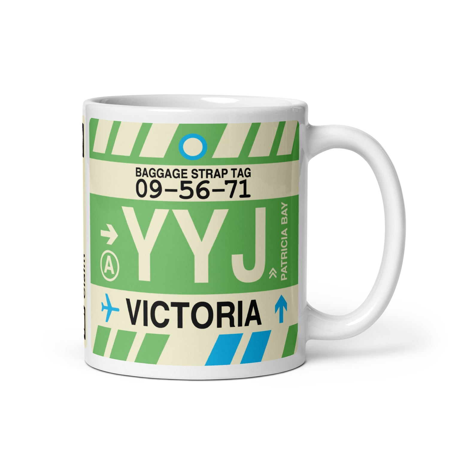 Victoria British Columbia Baggage Tag Designs • YYJ Airport Code