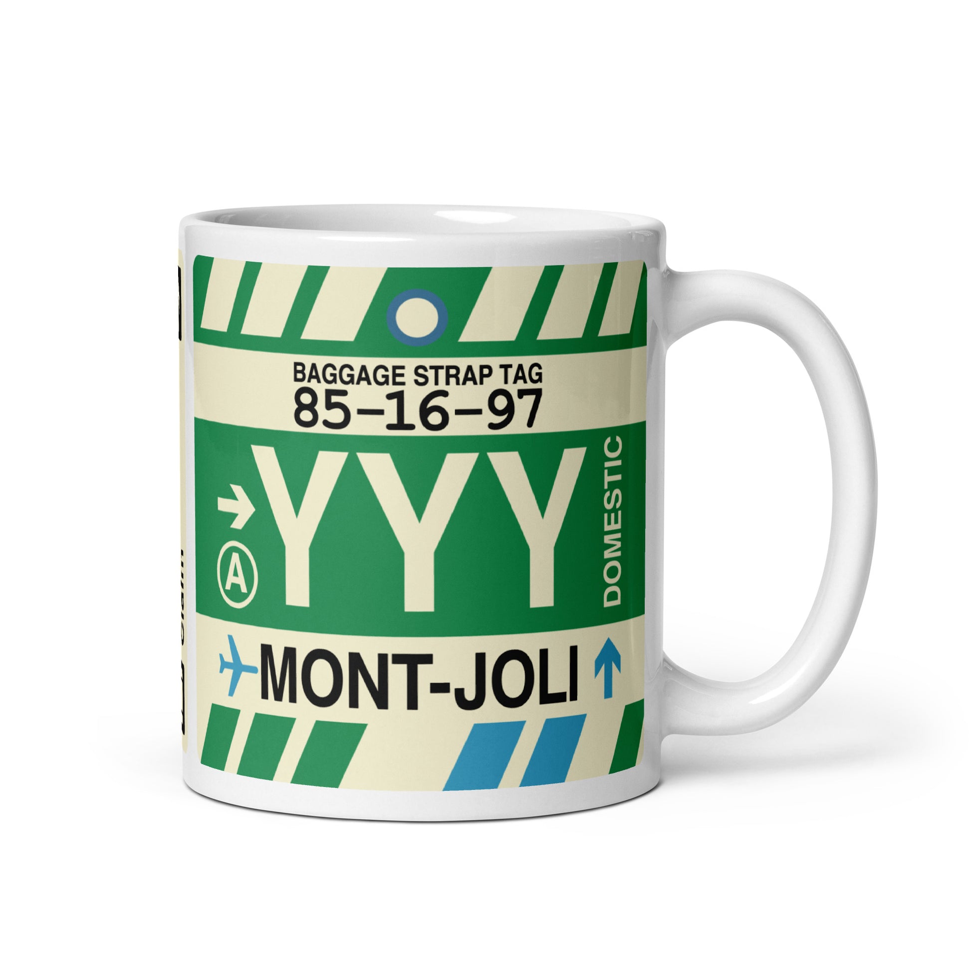 Travel Gift Coffee Mug • YYY Mont-Joli • YHM Designs - Image 01