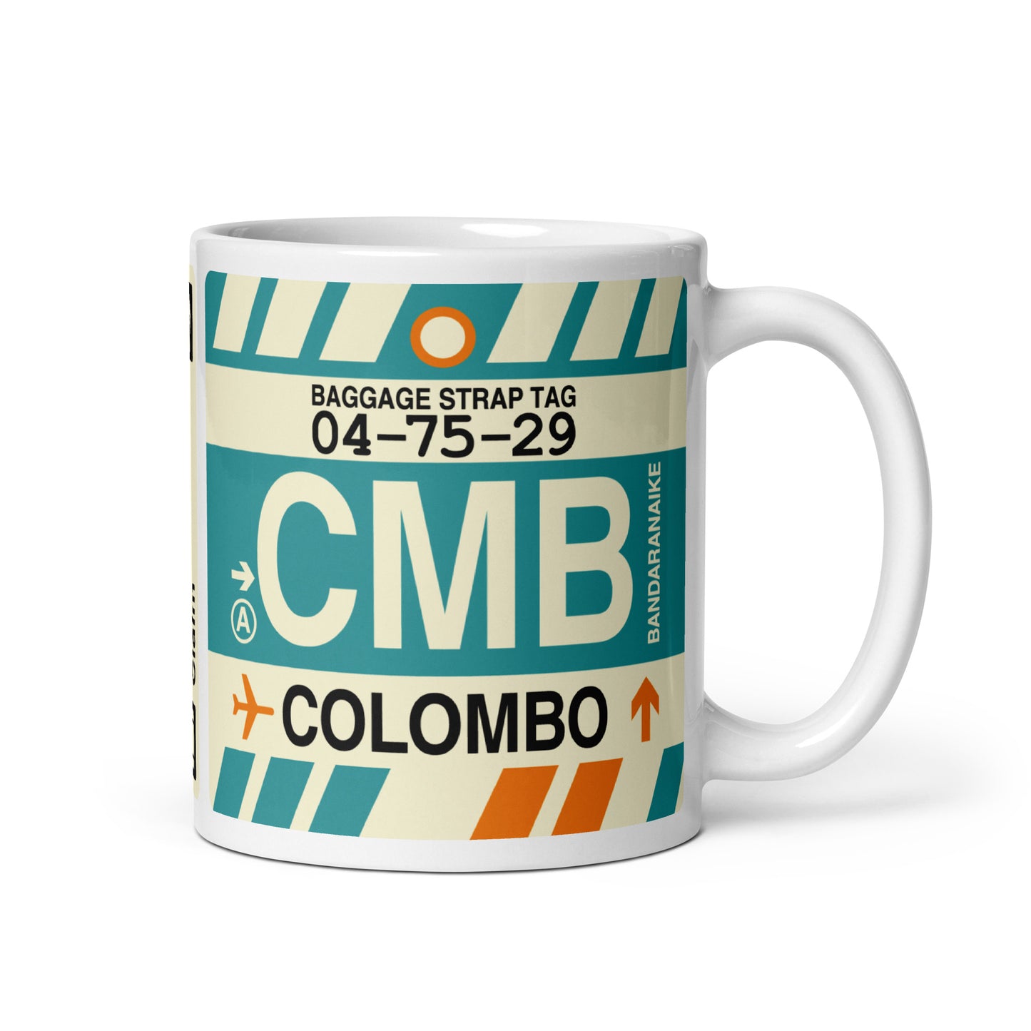 Travel Gift Coffee Mug • CMB Colombo • YHM Designs - Image 01