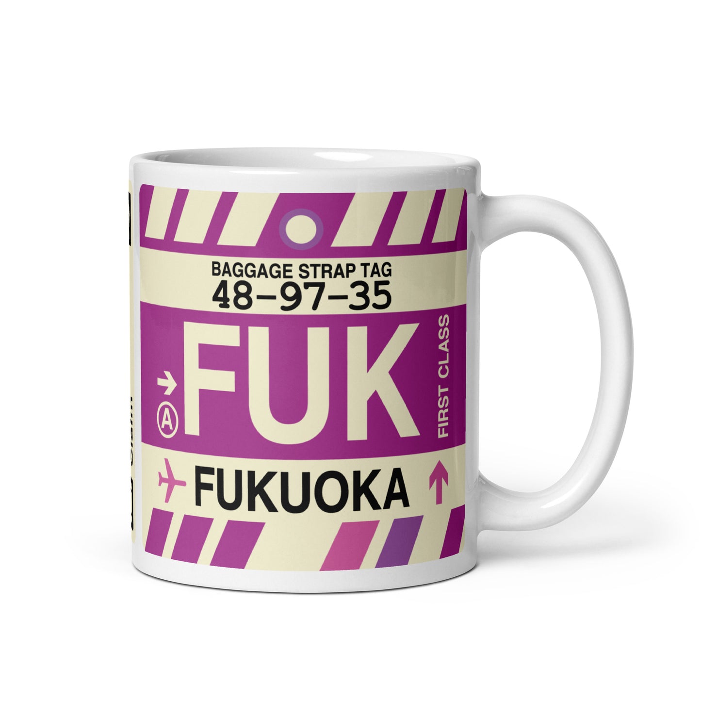 Travel Gift Coffee Mug • FUK Fukuoka Souvenir • YHM Designs - Image 01