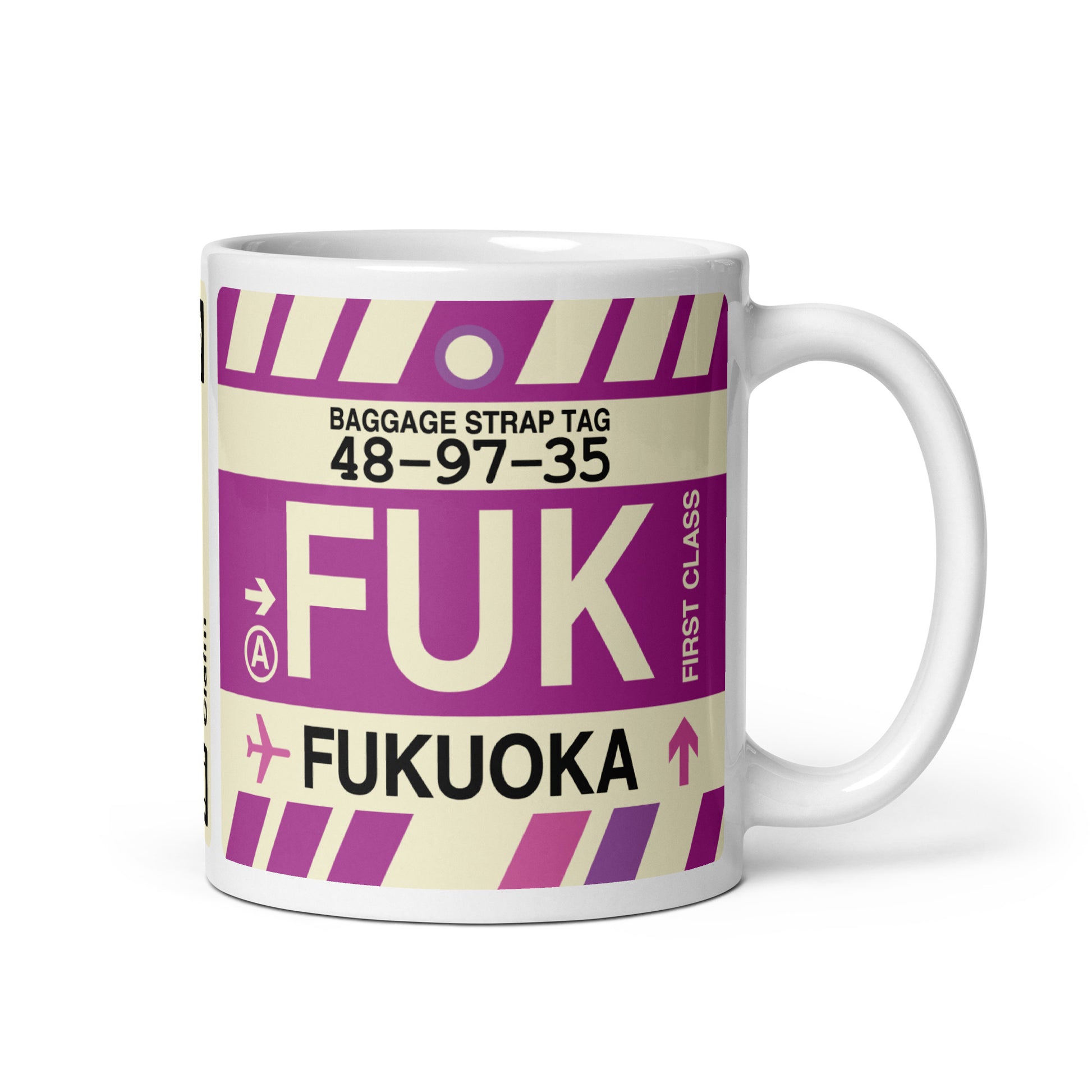 Travel Gift Coffee Mug • FUK Fukuoka Souvenir • YHM Designs - Image 01