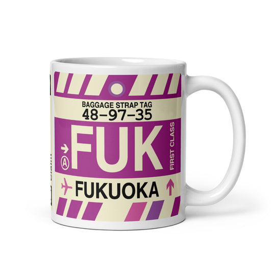 Travel Gift Coffee Mug • FUK Fukuoka Souvenir • YHM Designs - Image 01