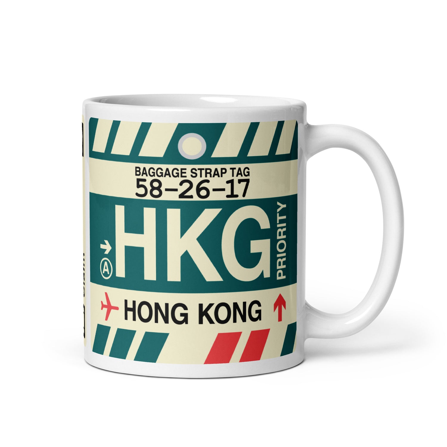 Hong Kong China Coffee Mugs and Water Bottles • HKG Airport Code