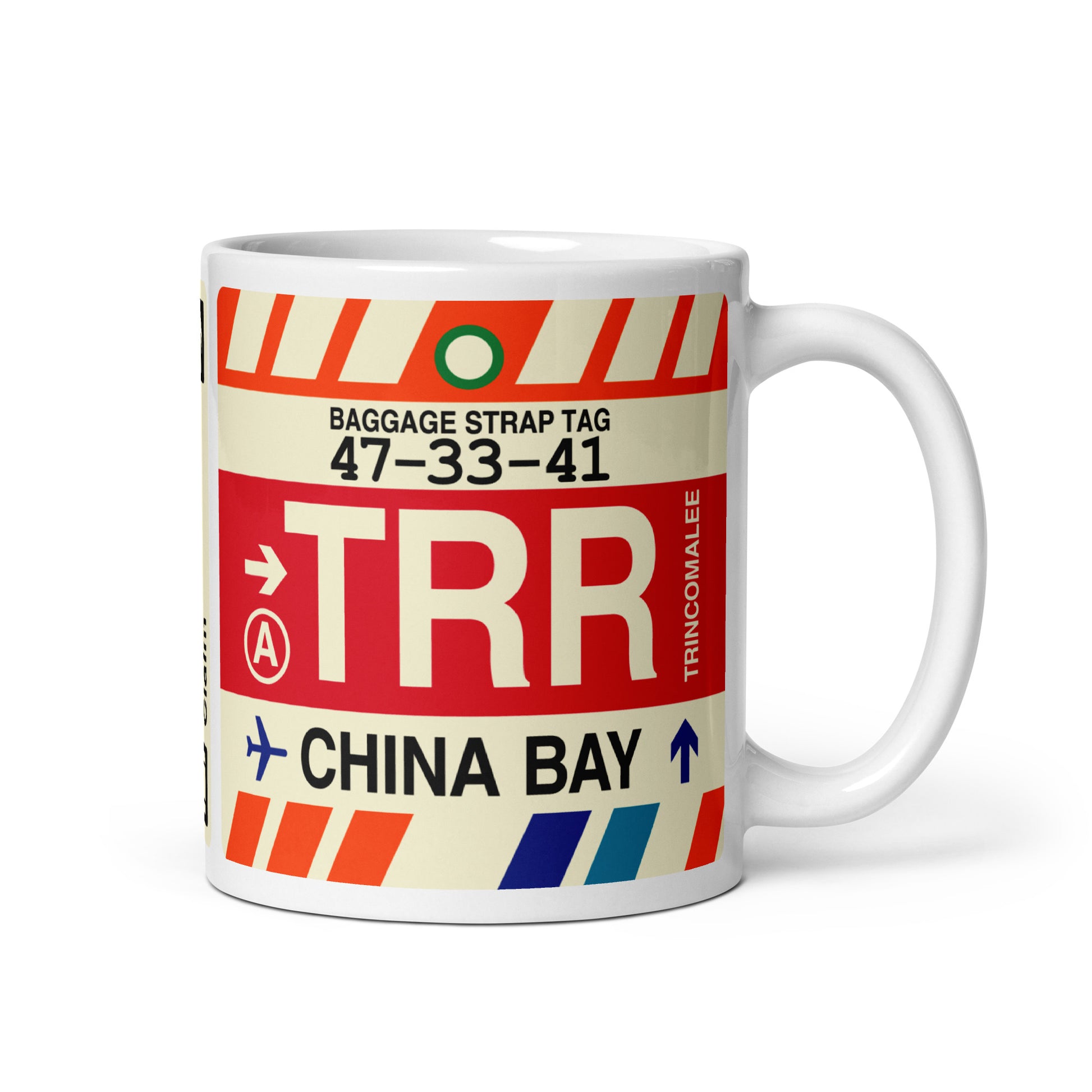 Travel Gift Coffee Mug • TRR China Bay • YHM Designs - Image 01