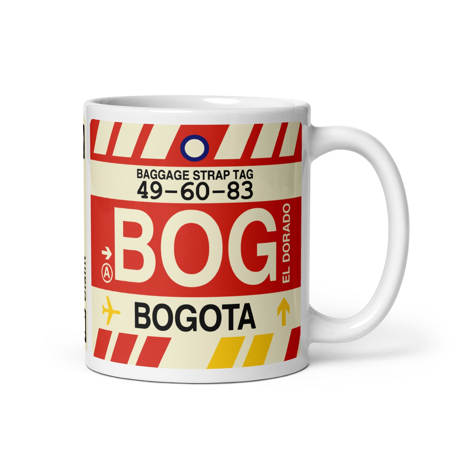 Travel Gift Coffee Mug • BOG Bogota • YHM Designs - Image 01