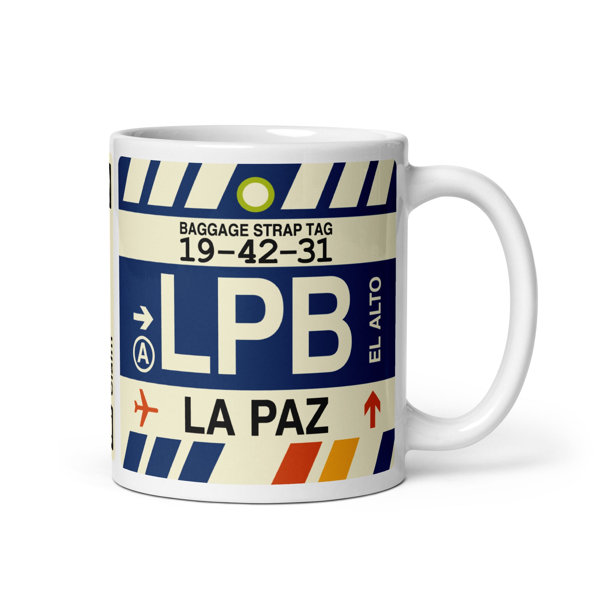Travel Gift Coffee Mug • LPB La Paz • YHM Designs - Image 01