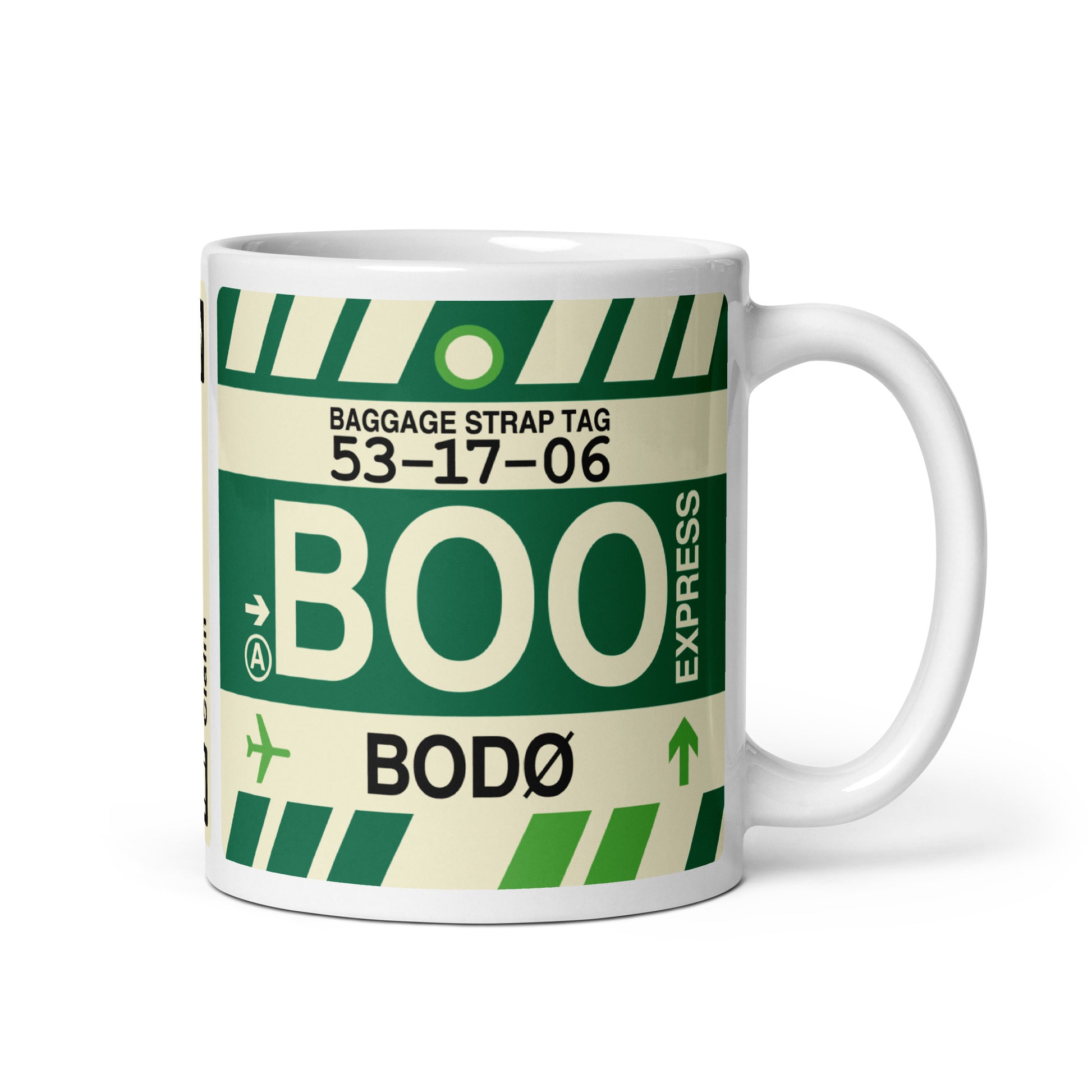 Travel Gift Coffee Mug • BOO Bodo • YHM Designs - Image 01