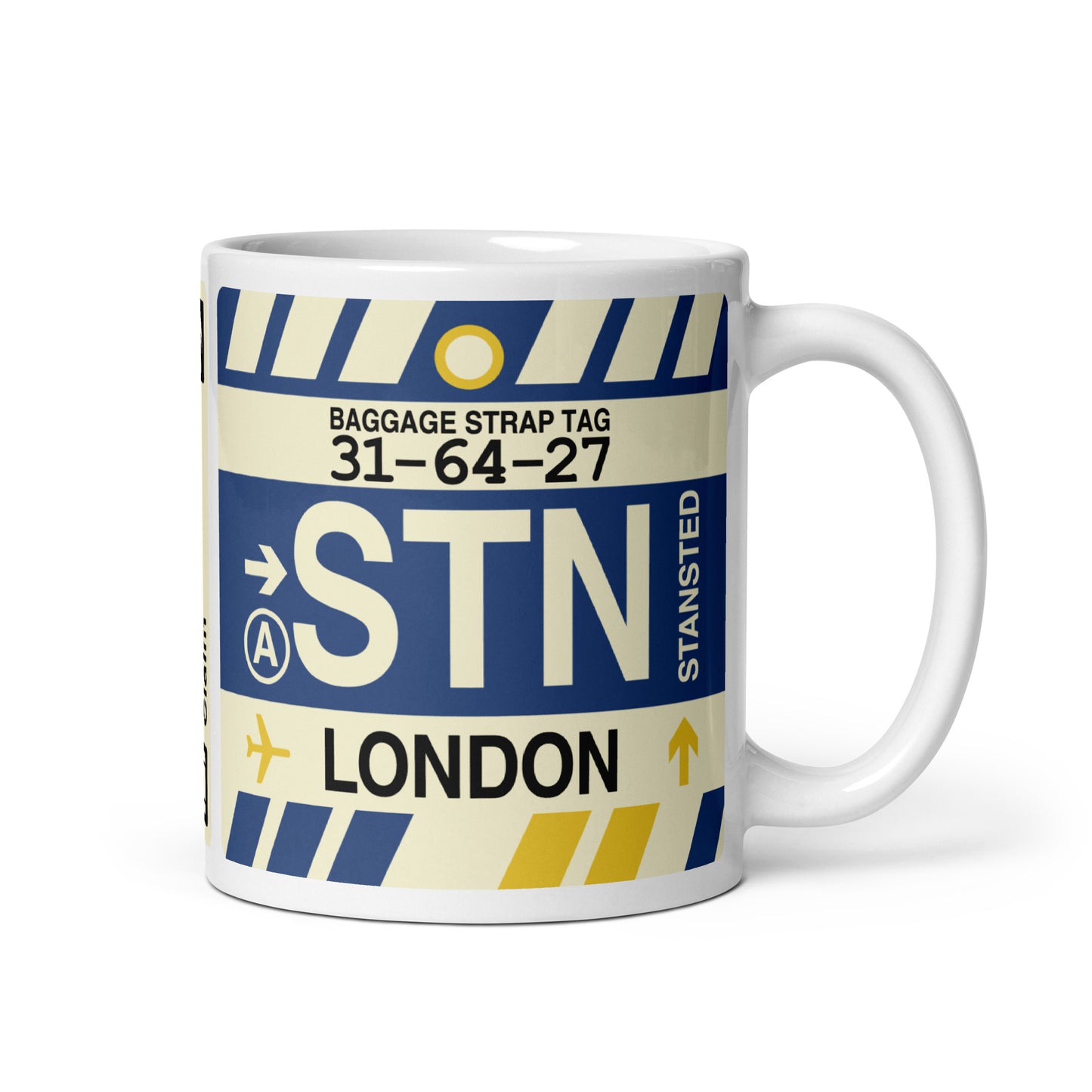Travel-Themed Coffee Mug • STN London • YHM Designs - Image 01