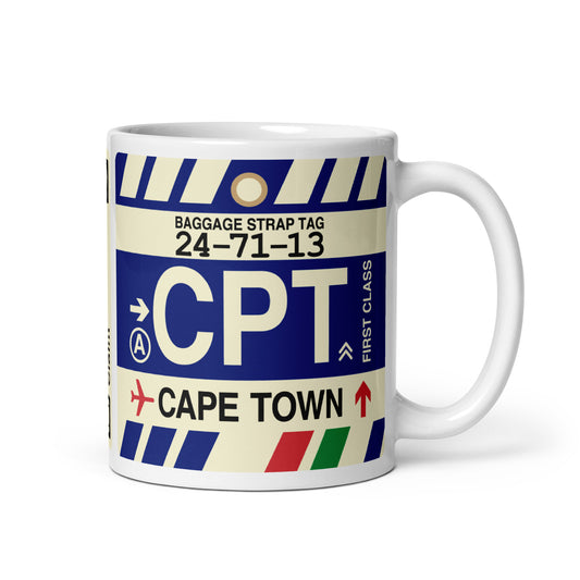 Travel Gift Coffee Mug • CPT Cape Town • YHM Designs - Image 01