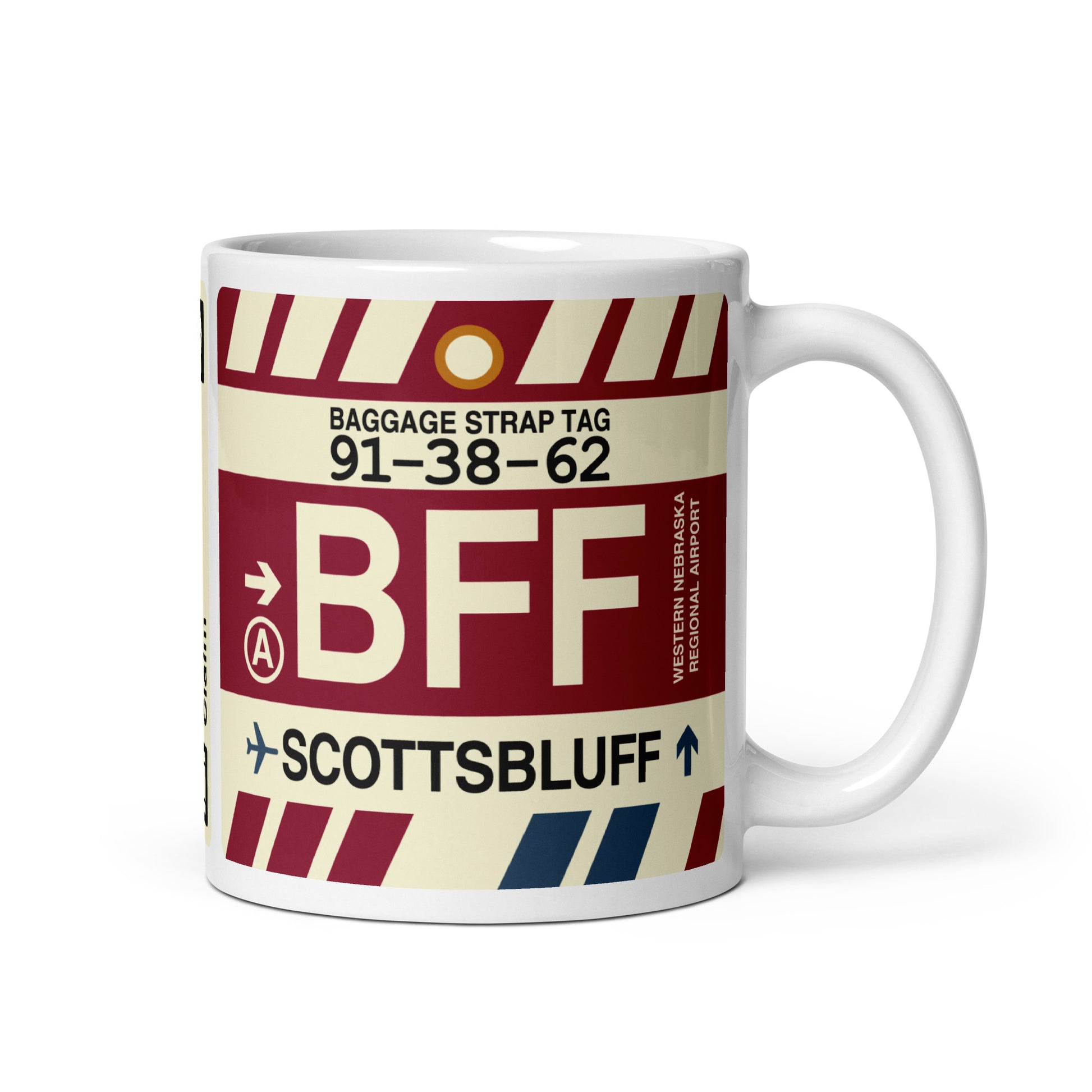 Travel Gift Coffee Mug • BFF Scottsbluff • YHM Designs - Image 01