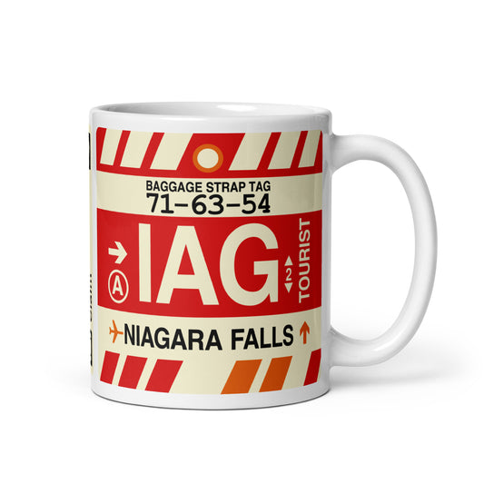 Travel Gift Coffee Mug • IAG Niagara Falls Souvenir • YHM Designs - Image 01