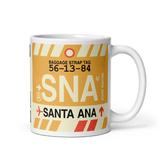 Travel Gift Coffee Mug • SNA Orange County • YHM Designs - Image 01