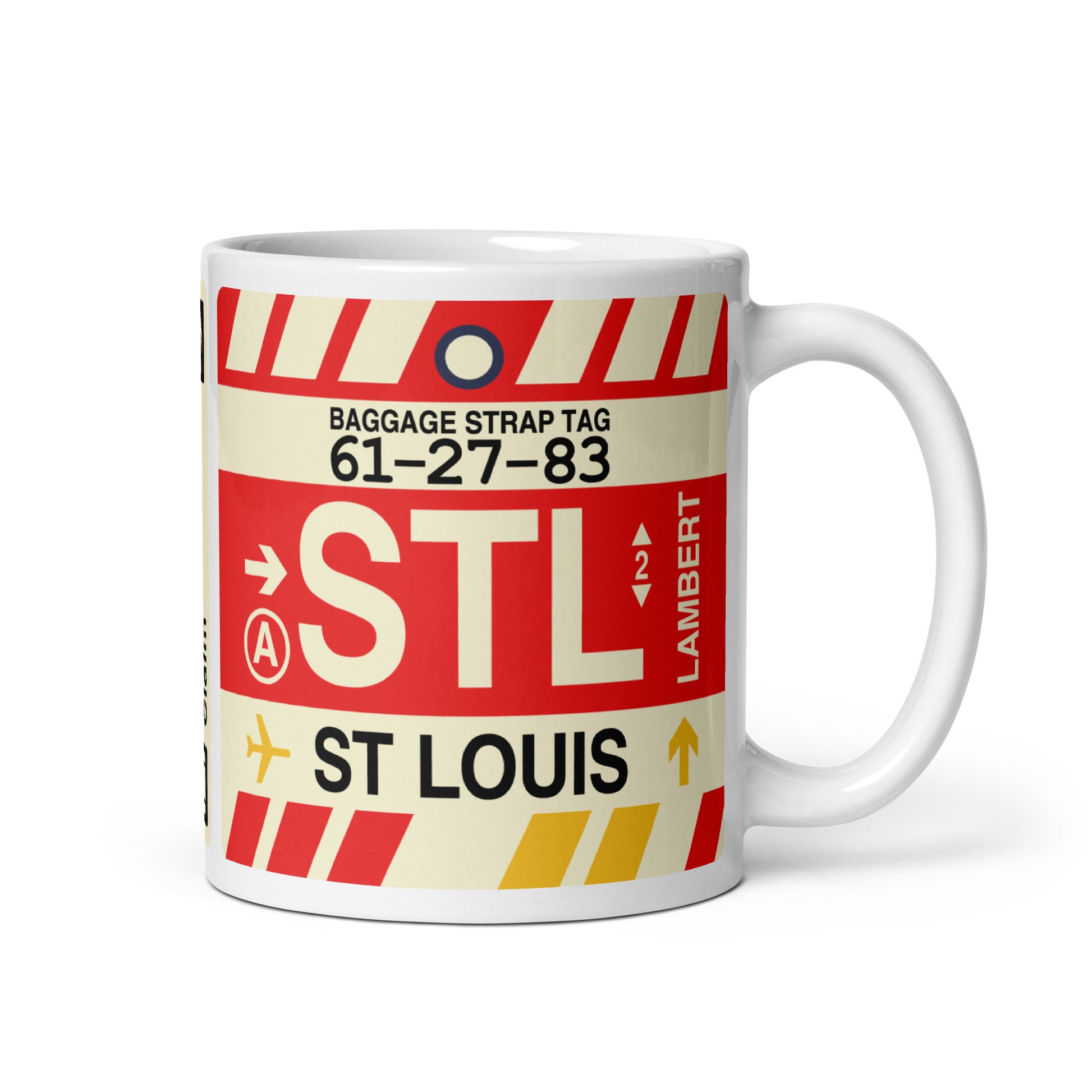 Travel Gift Coffee Mug • STL St. Louis • YHM Designs - Image 01