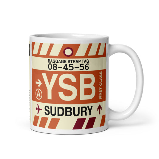 Travel Gift Coffee Mug • YSB Sudbury • YHM Designs - Image 01