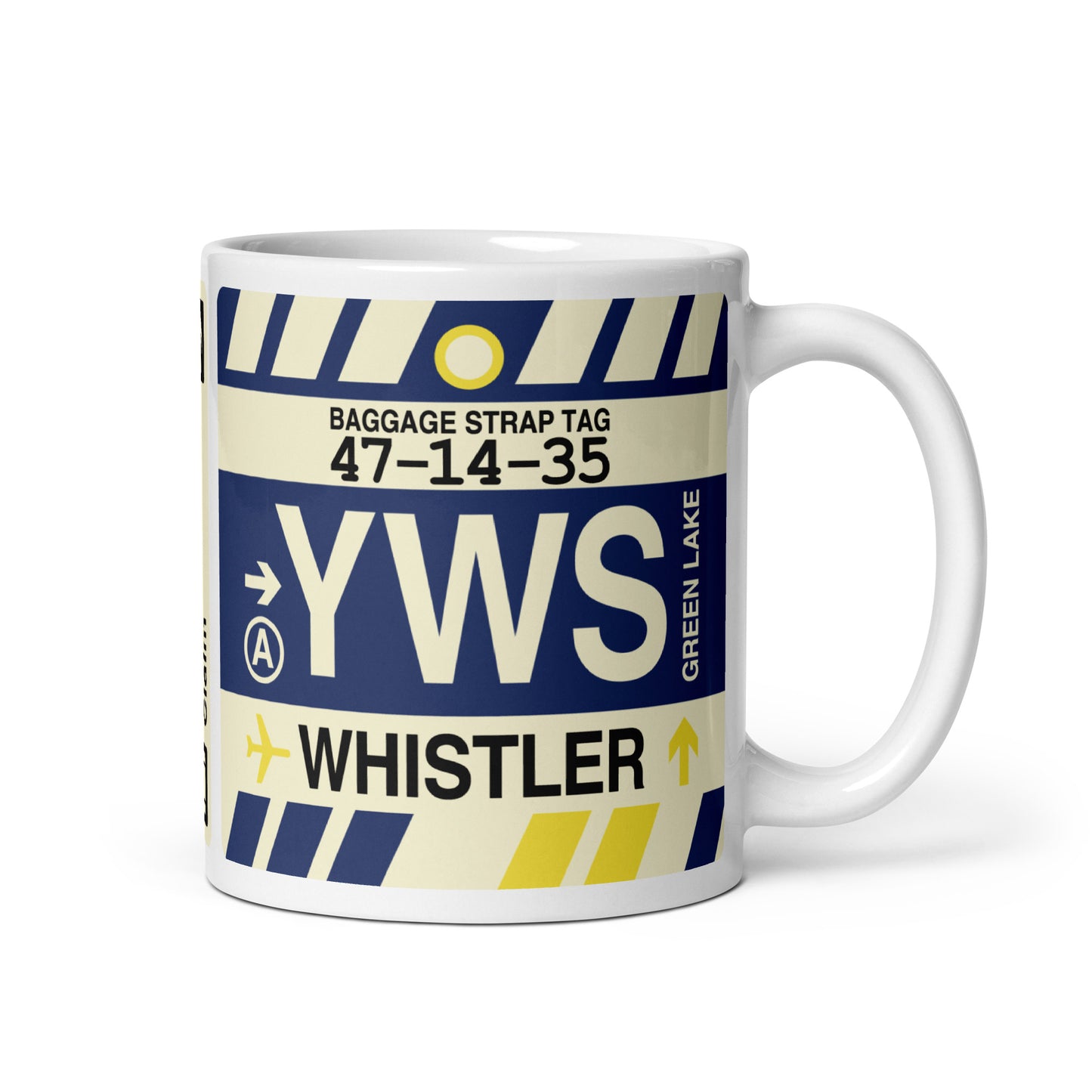 Travel-Themed Coffee Mug • YWS Whistler • YHM Designs - Image 01