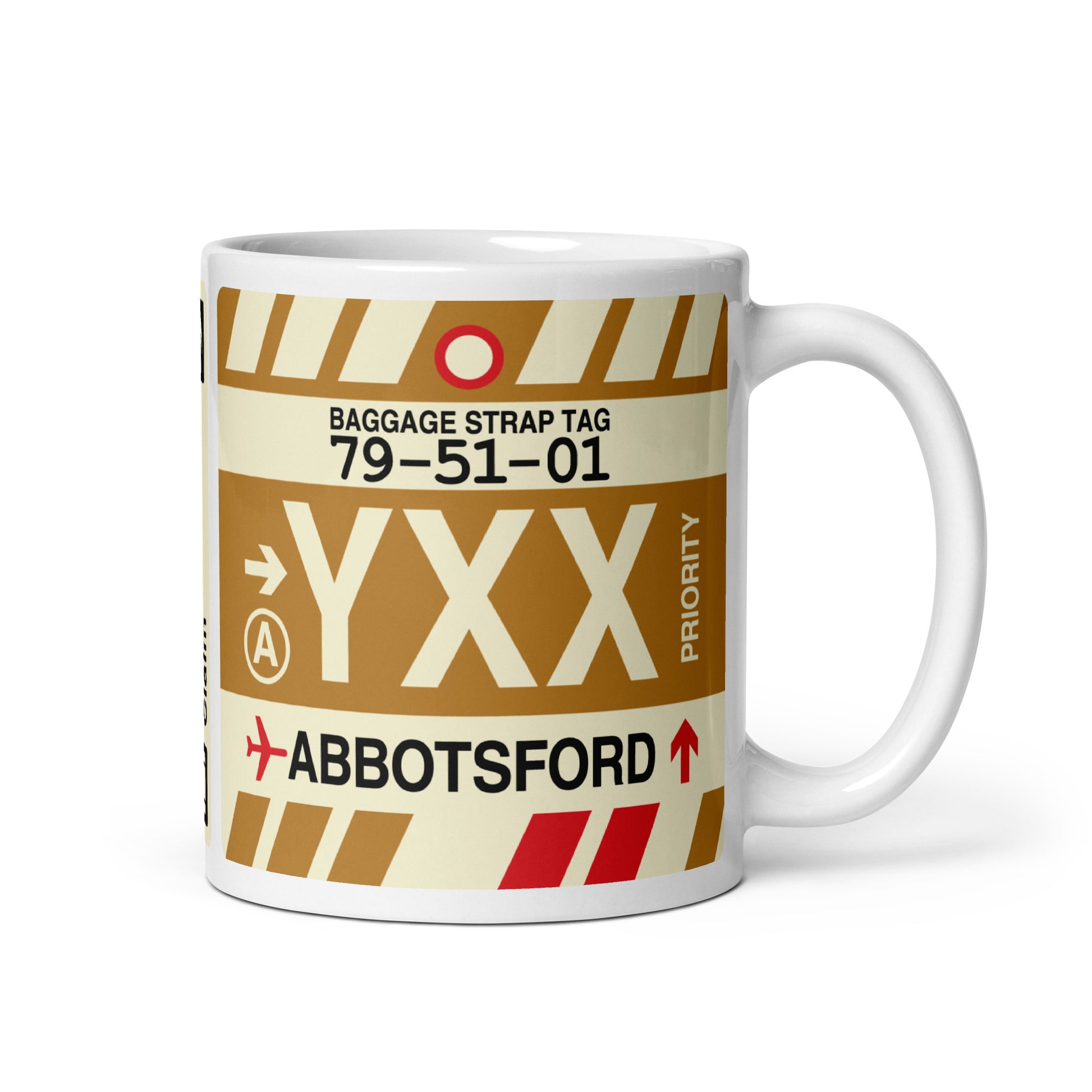Travel Gift Coffee Mug • YXX Abbotsford • YHM Designs - Image 01