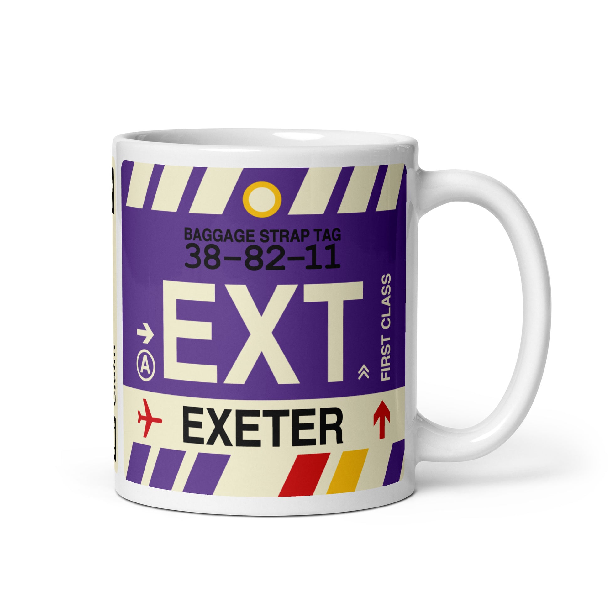 Travel-Themed Coffee Mug • EXT Exeter • YHM Designs - Image 01