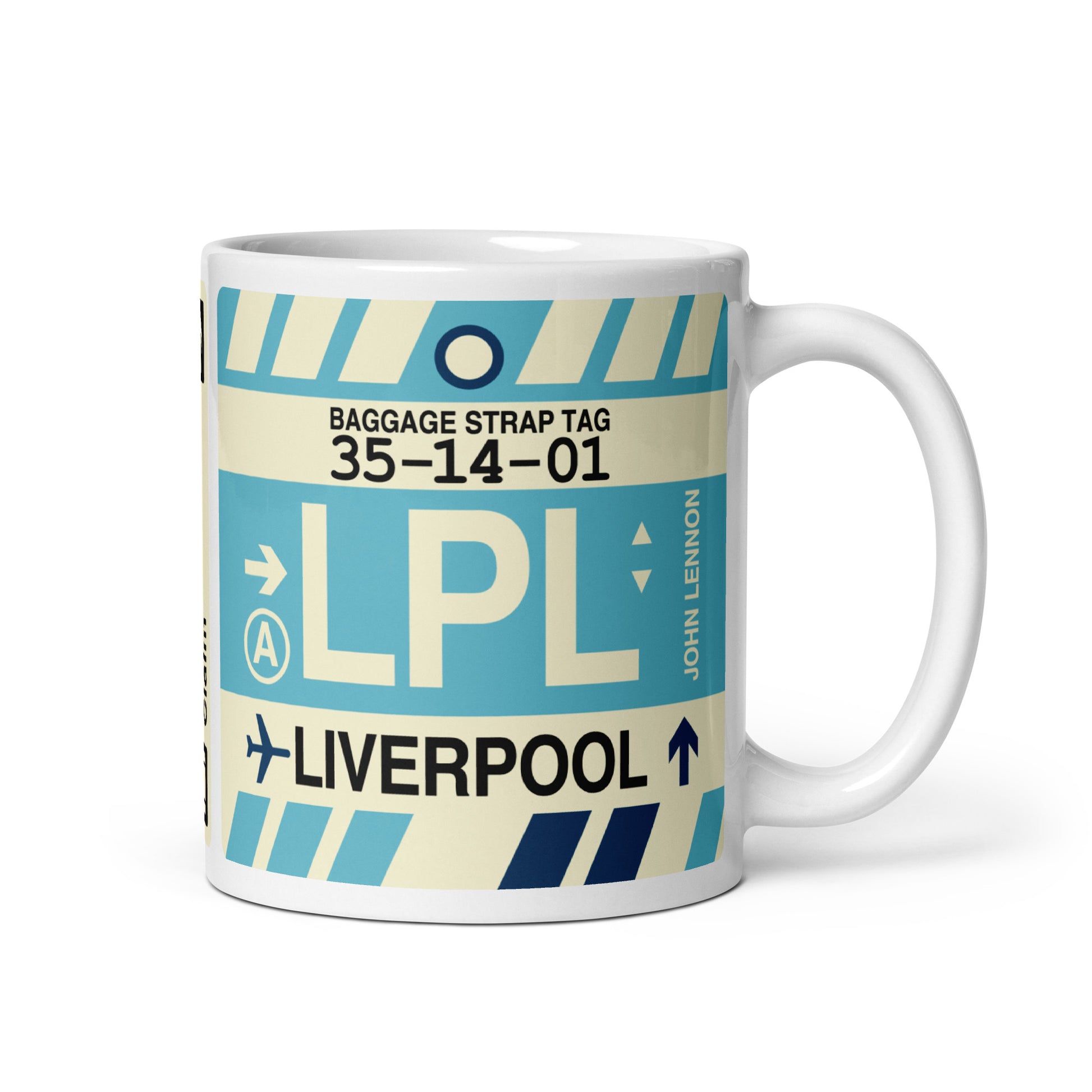Travel-Themed Coffee Mug • LPL Liverpool • YHM Designs - Image 01