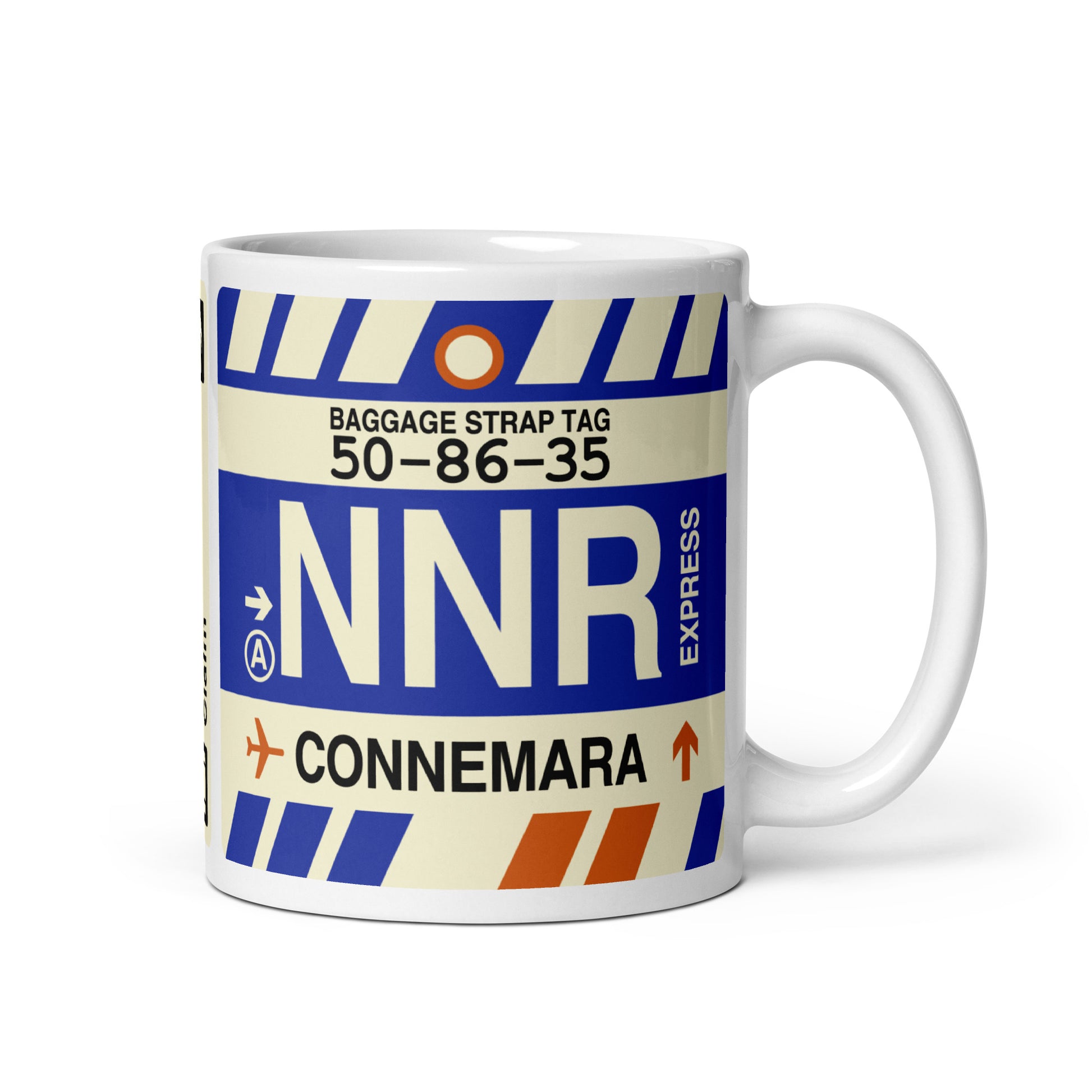Travel-Themed Coffee Mug • NNR Connemara • YHM Designs - Image 01