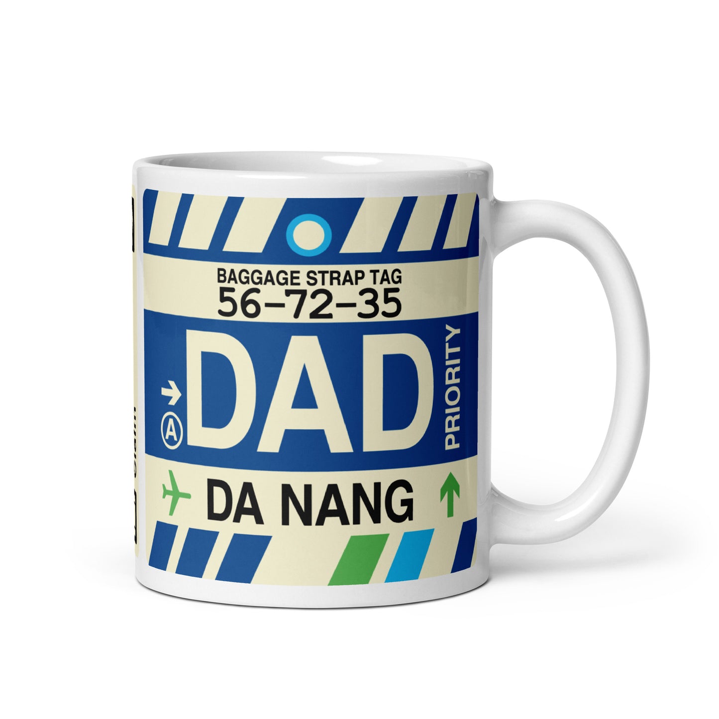 Travel-Themed Coffee Mug • DAD Da Nang • YHM Designs - Image 01