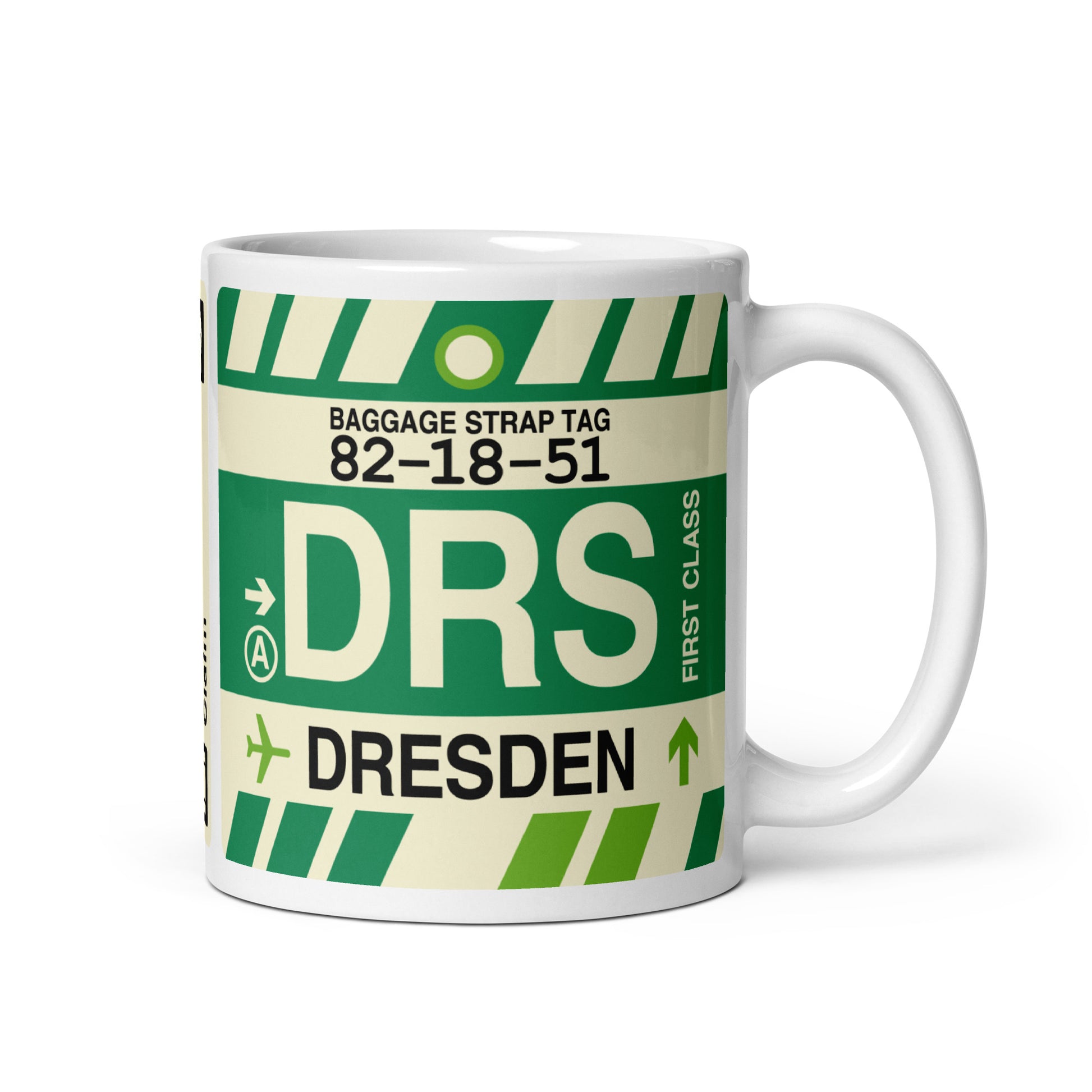 Travel-Themed Coffee Mug • DRS Dresden • YHM Designs - Image 01
