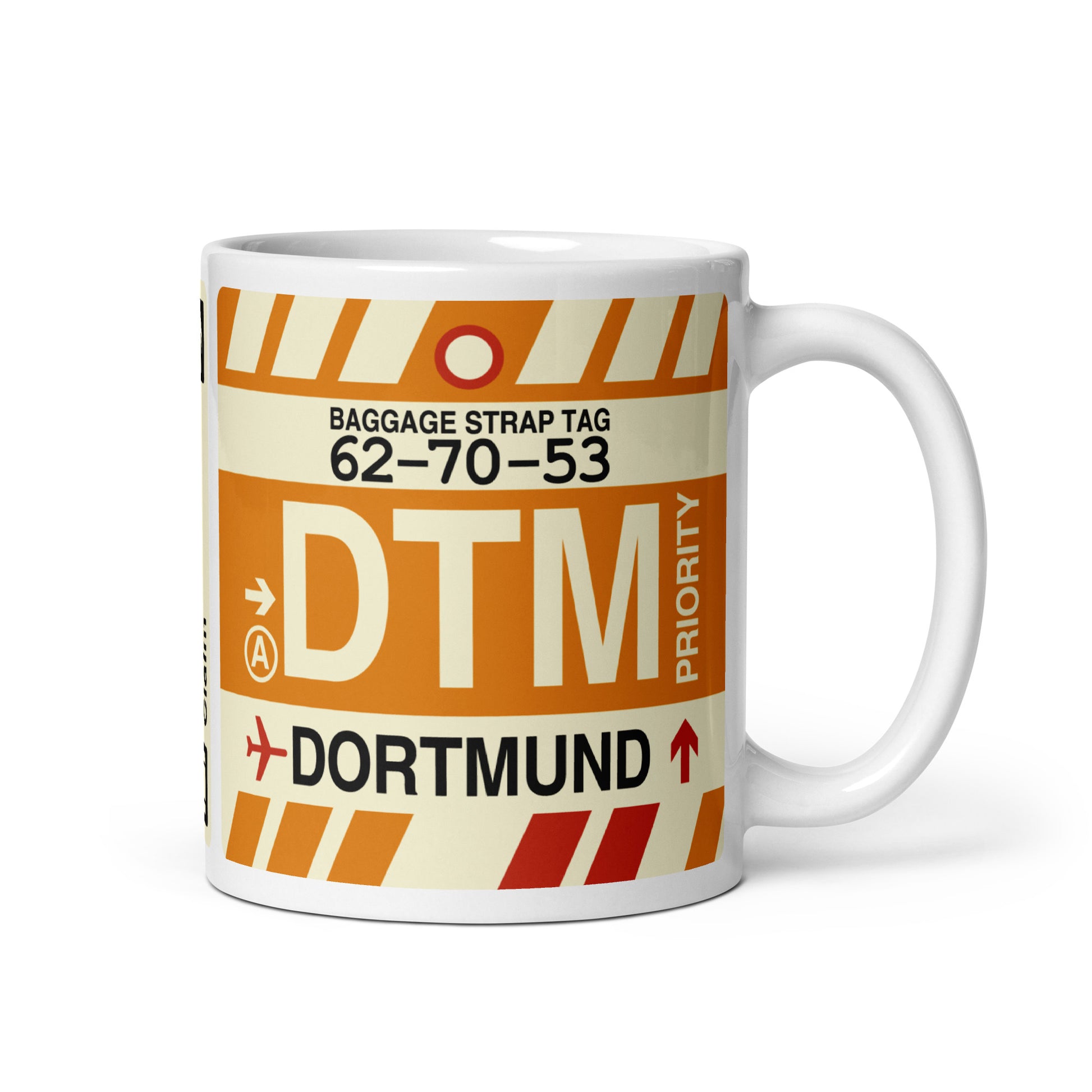 Travel-Themed Coffee Mug • DTM Dortmund • YHM Designs - Image 01