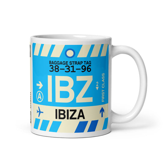 Travel Gift Coffee Mug • IBZ Ibiza • YHM Designs - Image 01