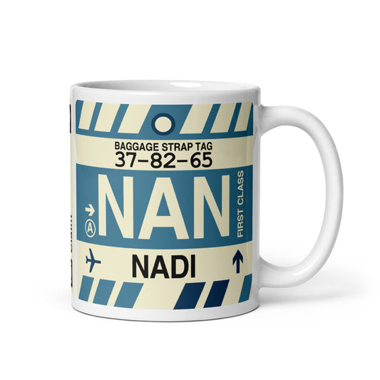 Travel Gift Coffee Mug • NAN Nadi • YHM Designs - Image 01