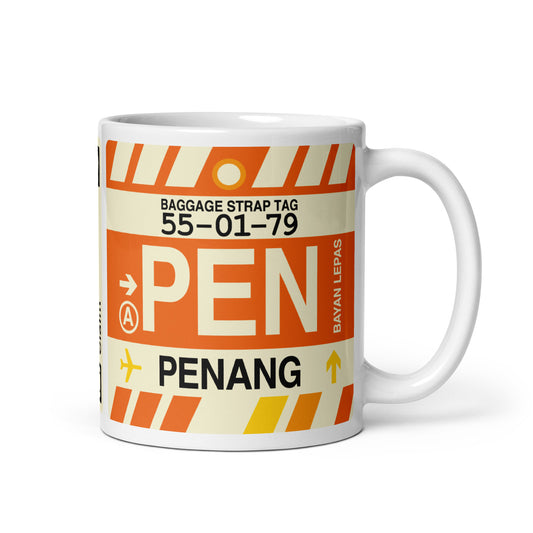 Travel Gift Coffee Mug • PEN Penang • YHM Designs - Image 01