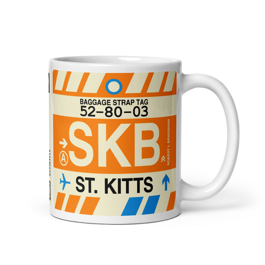 Travel Gift Coffee Mug • SKB St. Kitts • YHM Designs - Image 01