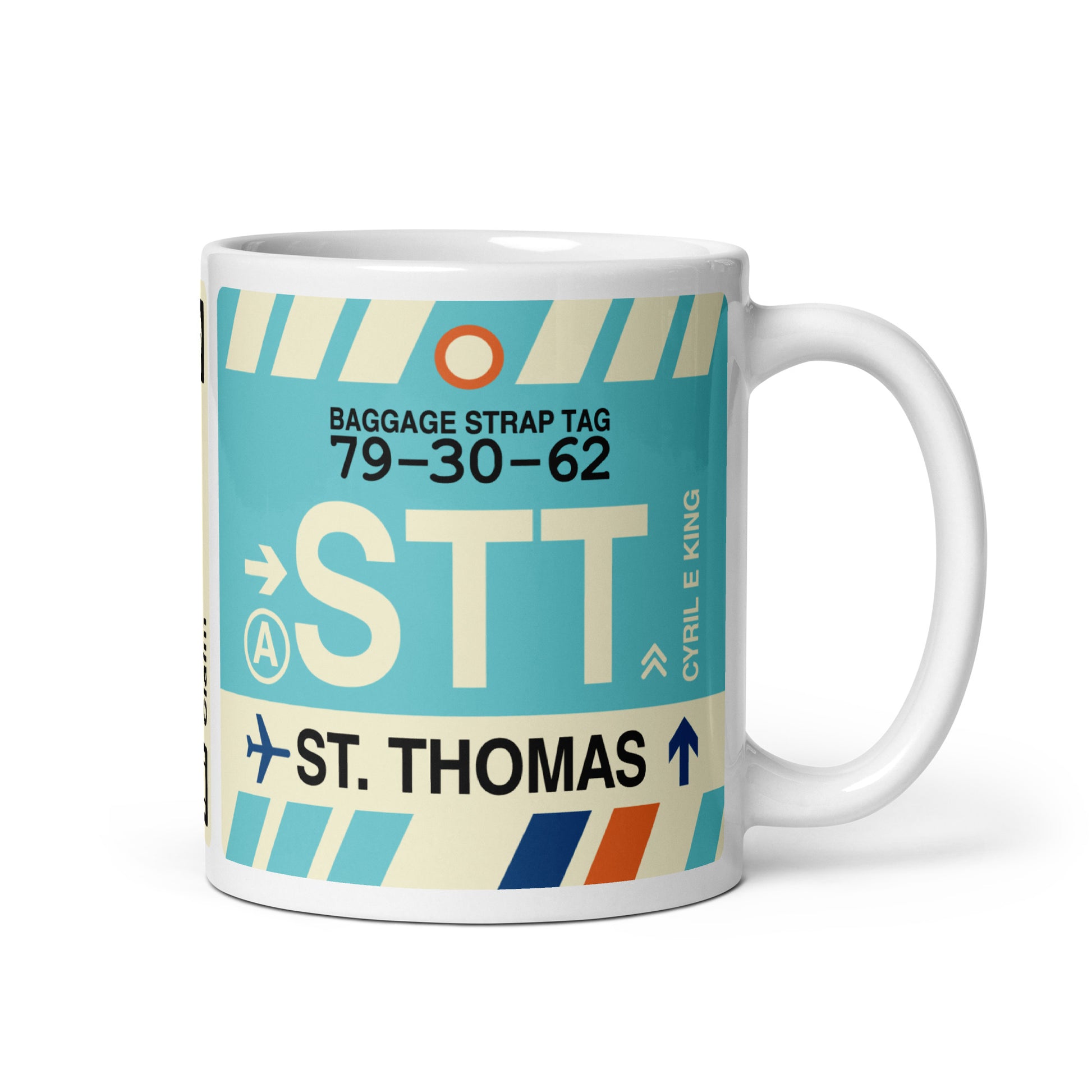 Travel Gift Coffee Mug • STT St. Thomas • YHM Designs - Image 01